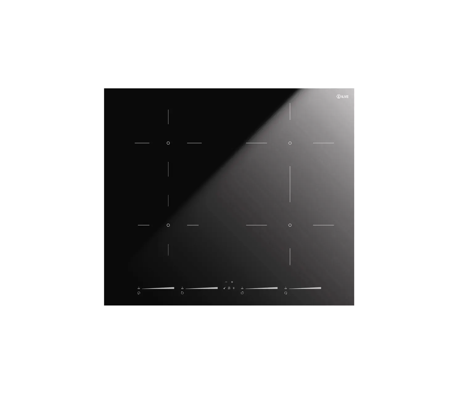 ILVE - Professional Plus | 60 cm 4 zone induction hob