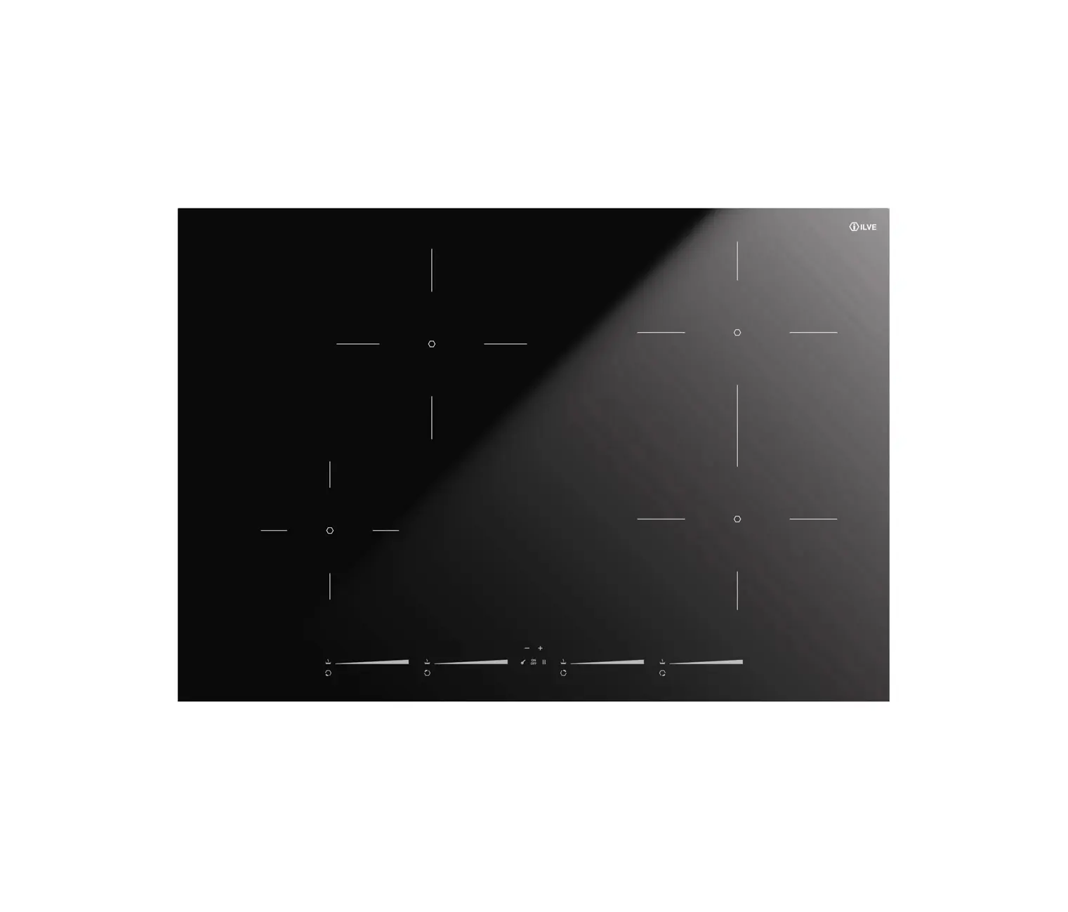 ILVE - Professional Plus | 75 cm 4 zone induction hob