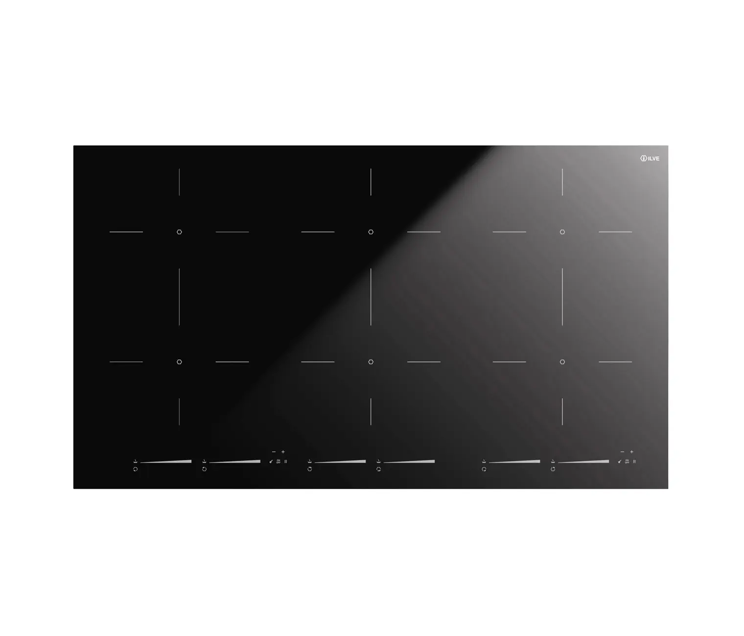 ILVE - Professional Plus | 90 cm 6 zone induction hob