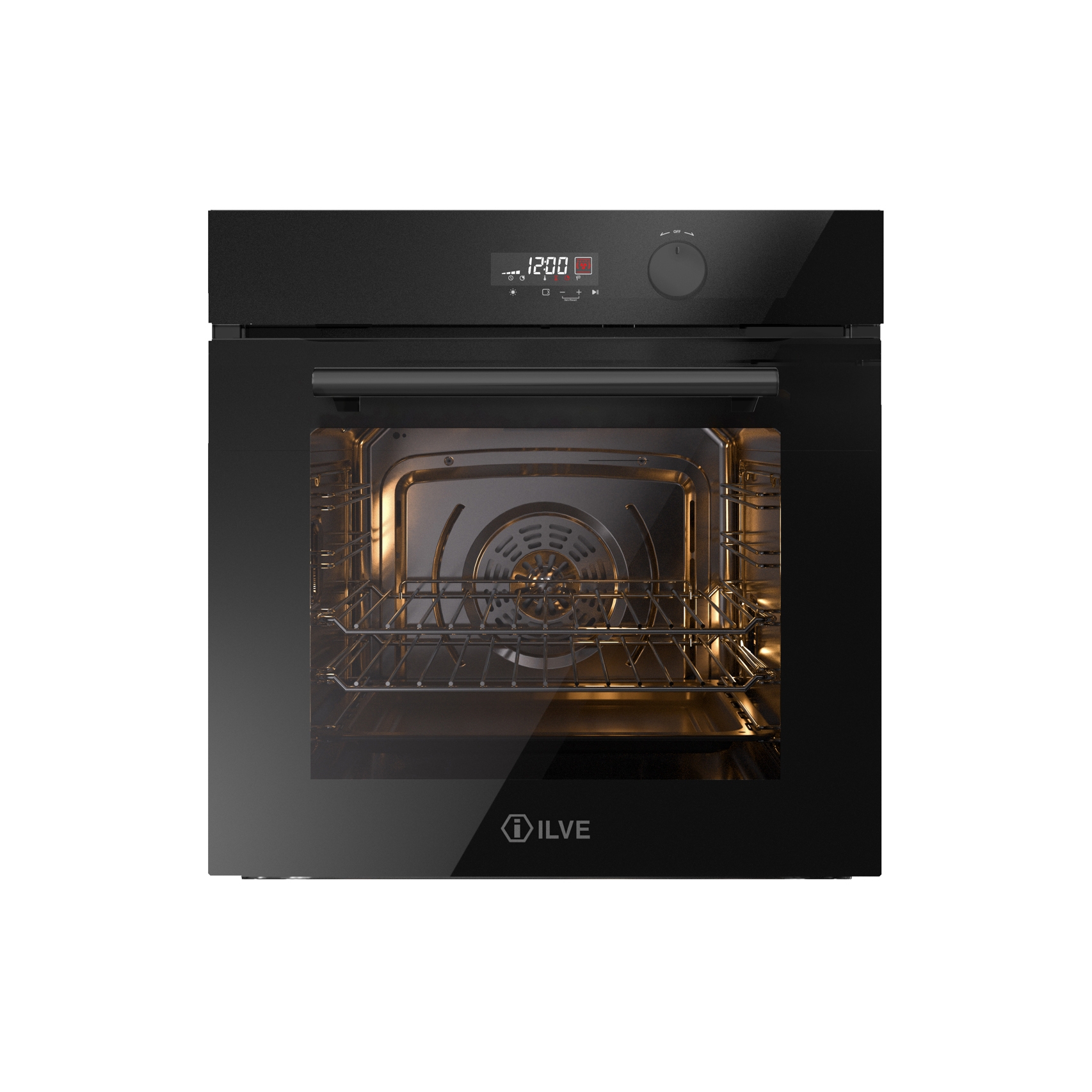 Produkt Professional Plus | 60 cm Multifunktions-Einbaubackofen aus emailliertem Stahl des Herstellers ILVE anzeigen
