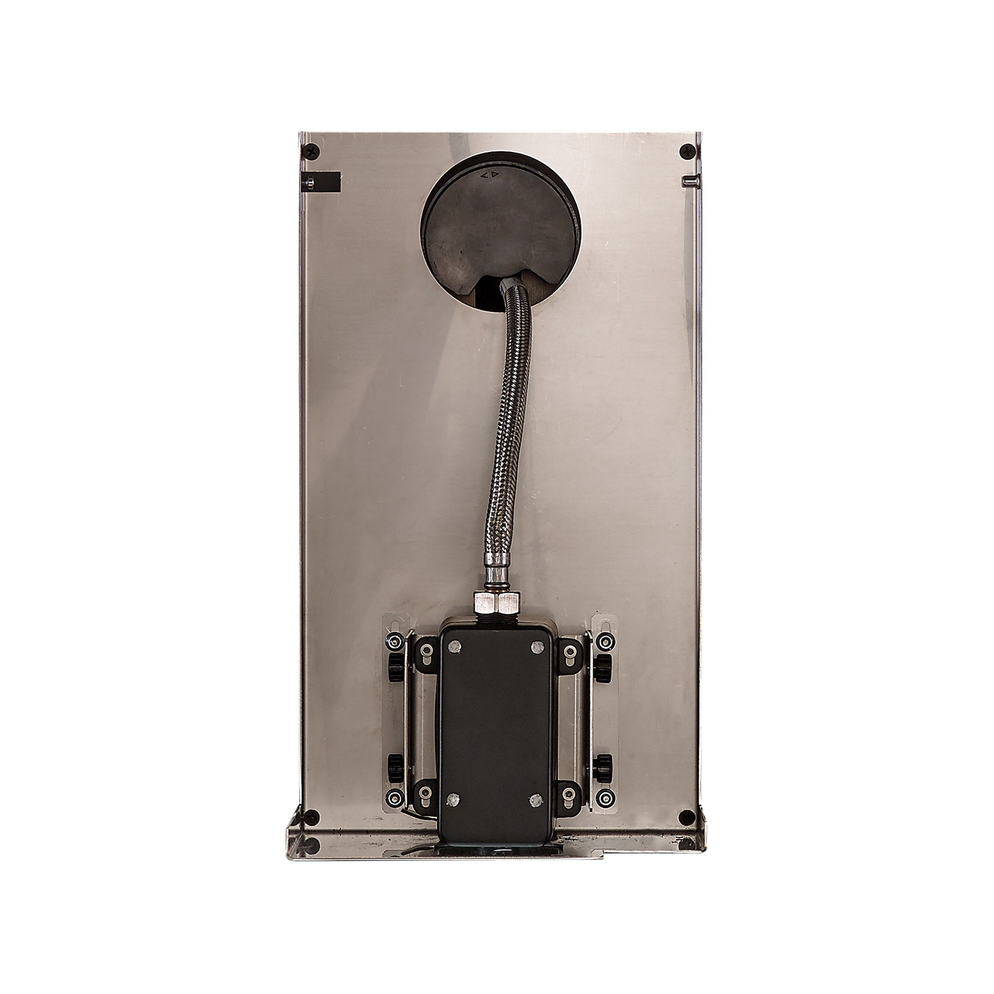 Automatic water faucet with bracket to install behind the mirror GA024BTM