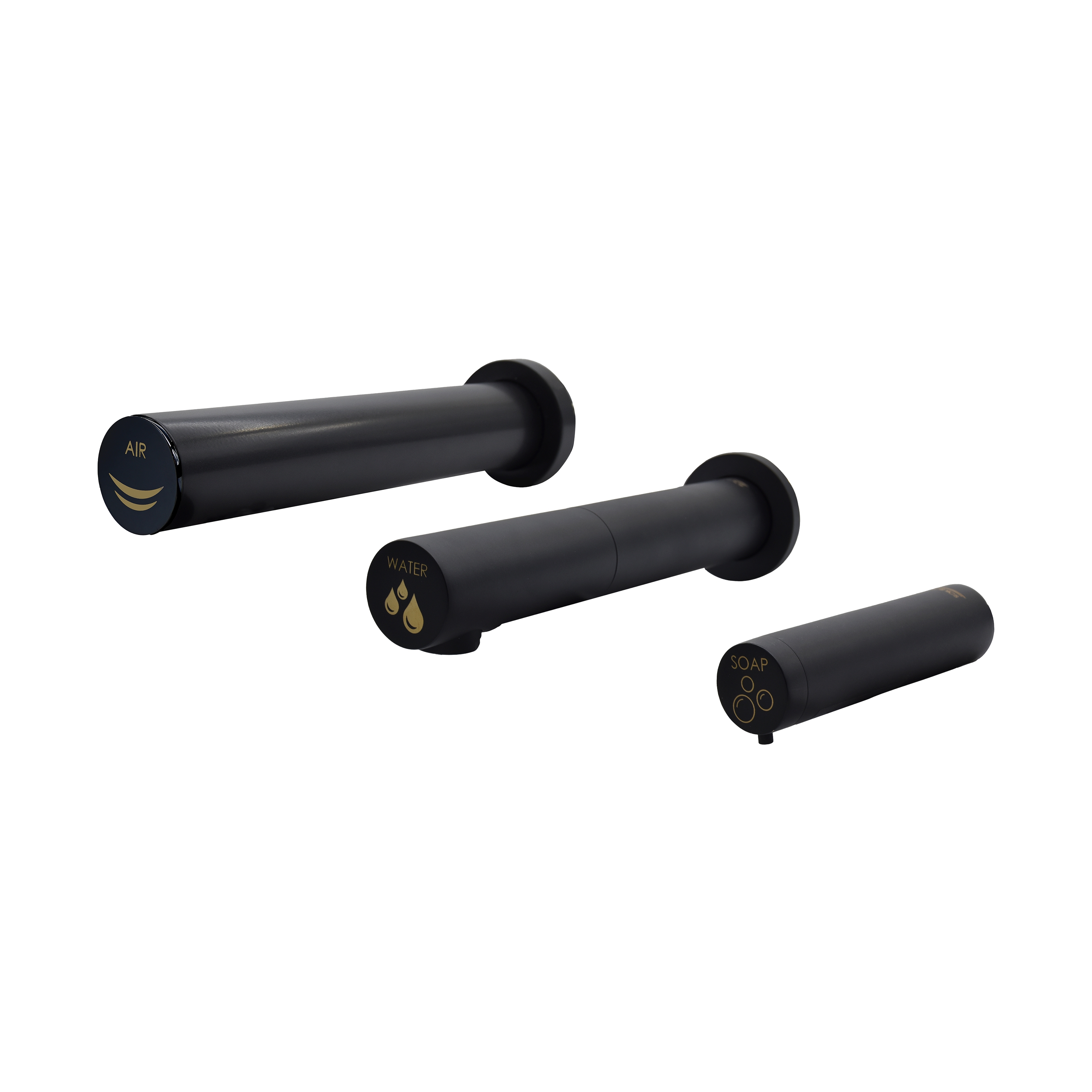 Display product Wash And Dry Units | All-in-One | UCM093AB Black Finish from manufacturer Mediclinics