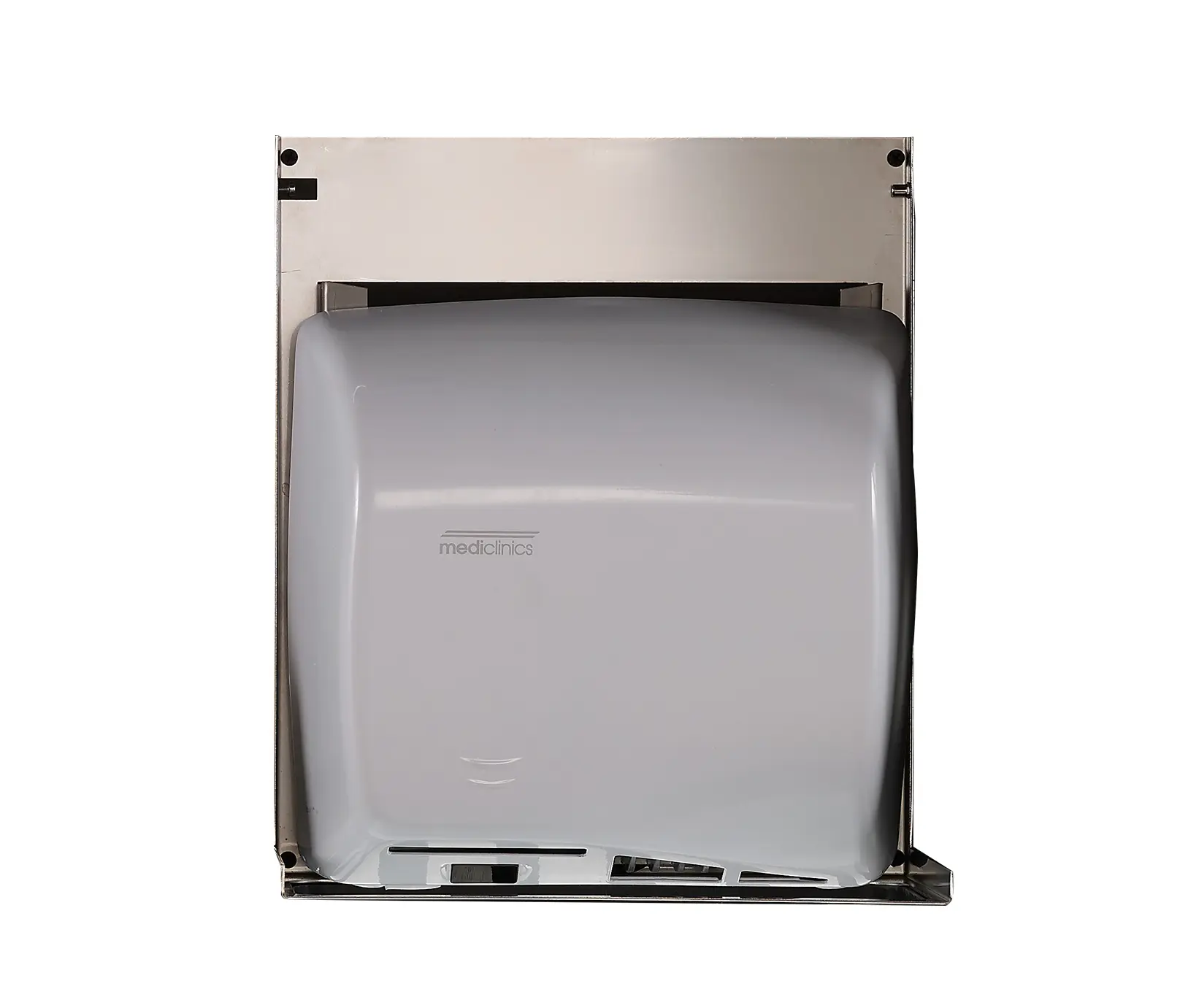 Mediclinics - Automatic hand dryer with bracket to install behind the mirror M17A-24BTM