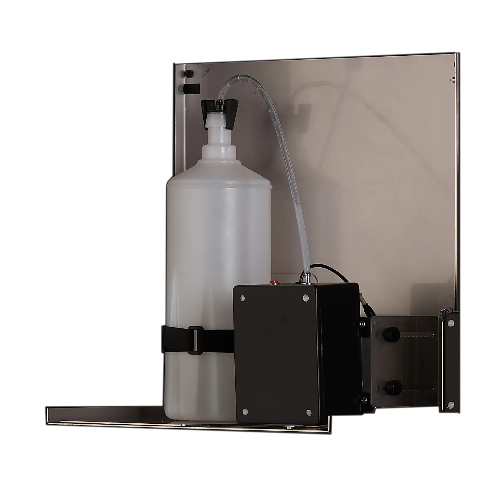 Mediclinics - Automatic liquid soap dispenser with bracket to install behind the mirror DJ024BTM