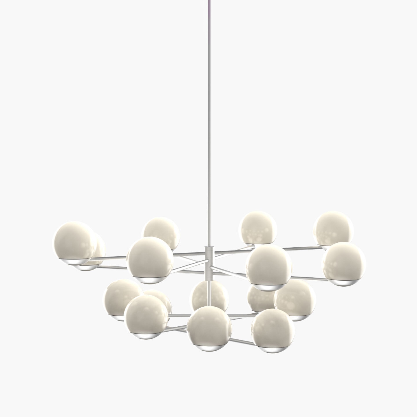 Afficher le produit Ball & Hoop | S 19—08 - Silver Anodised - Opal du fabricant Empty State
