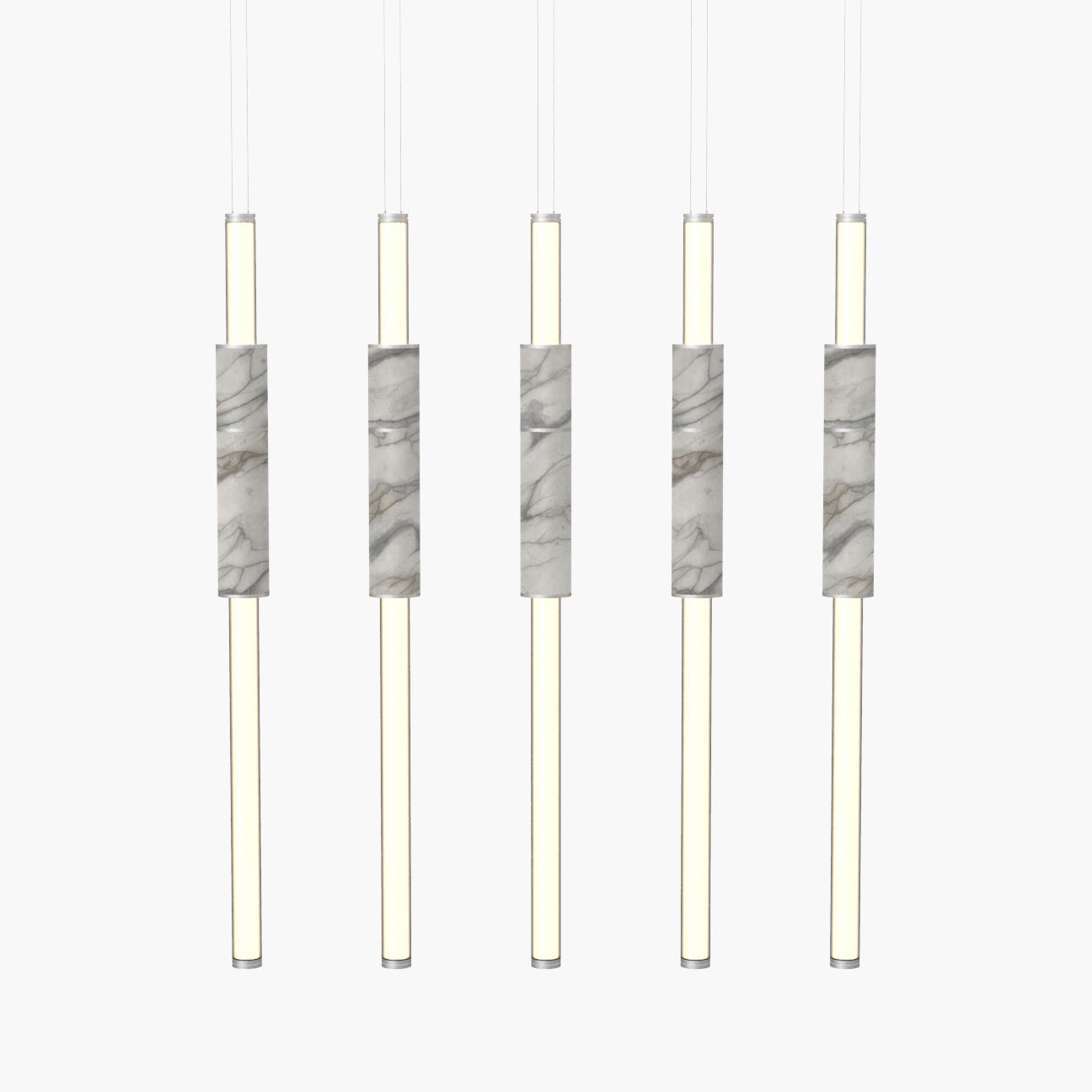 Display product Light Pipe | S 58—15 - Silver Anodised - White from manufacturer Empty State