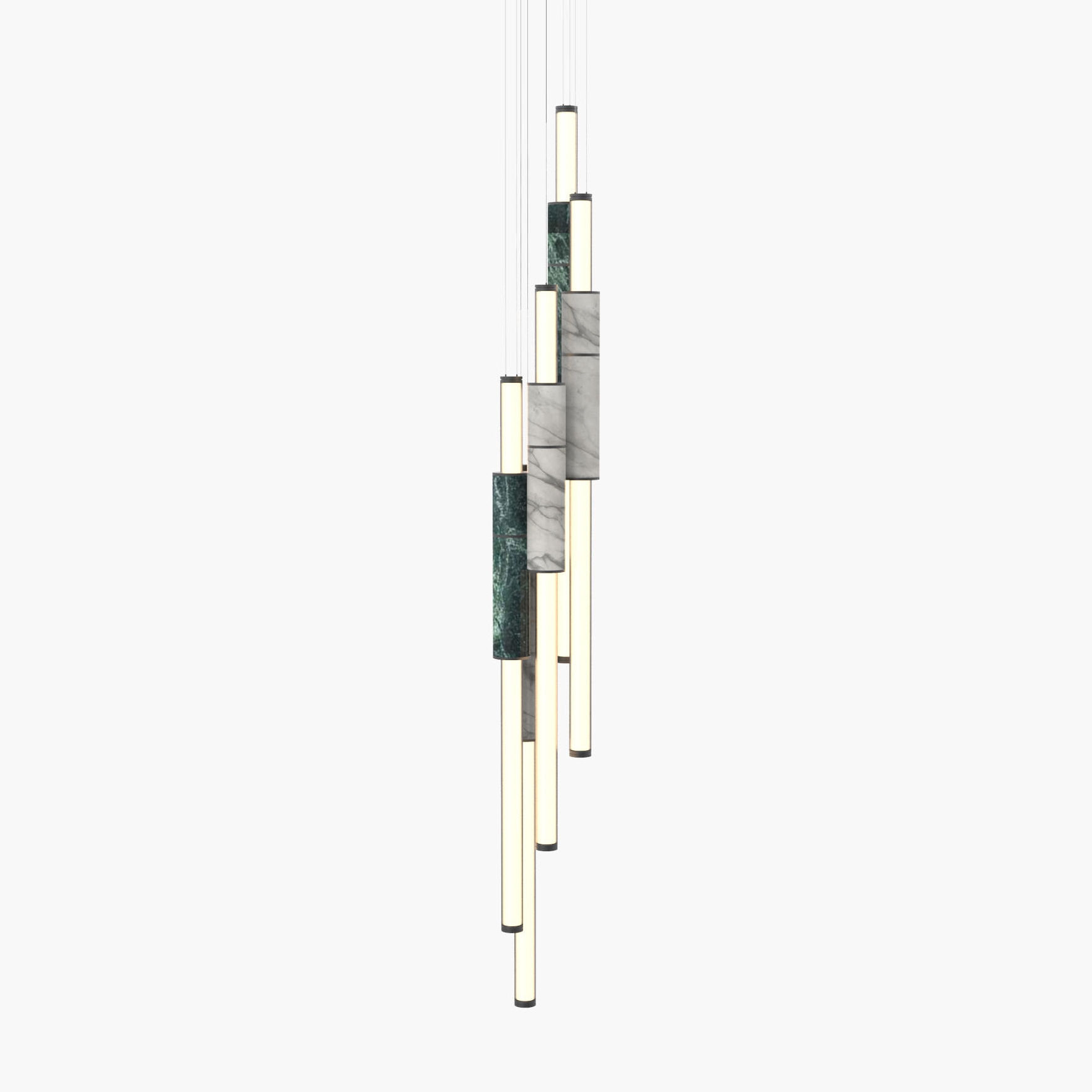 Afficher le produit Light Pipe | S 58—17 - Black Anodised - Green / White du fabricant Empty State