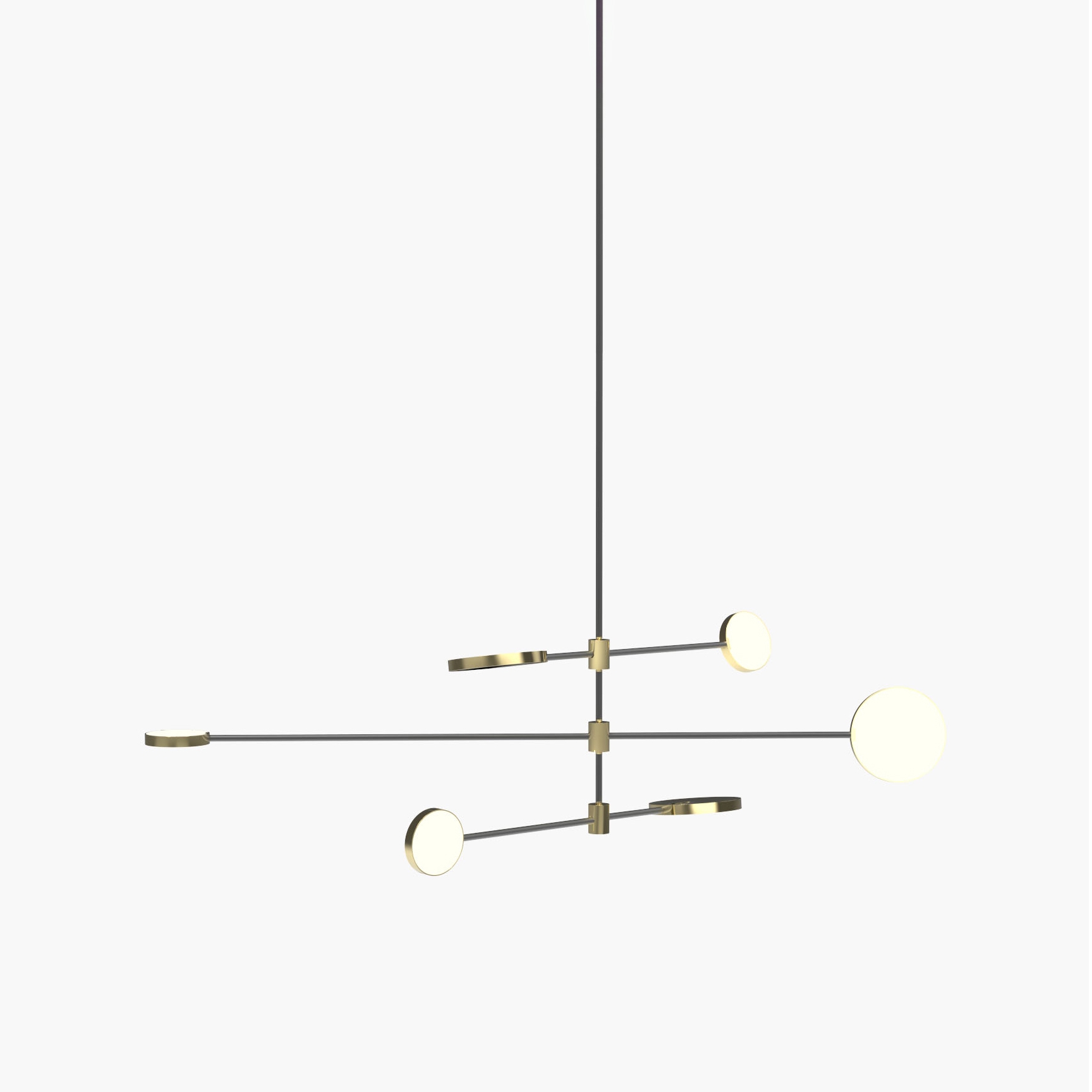 Afficher le produit Motion | S 23—07 - Polished Brass / Black Anodised du fabricant Empty State