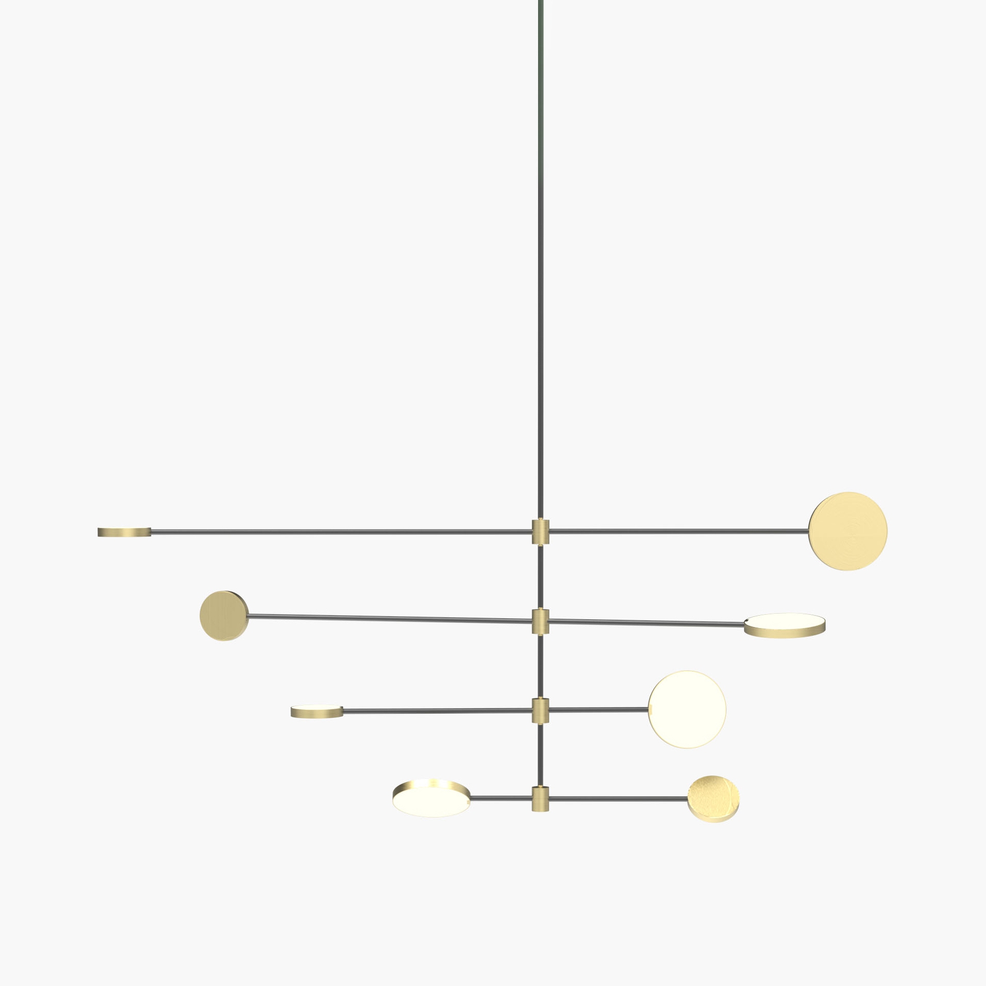 Afficher le produit Motion | S 23—11 - Brushed Brass / Black Anodised du fabricant Empty State