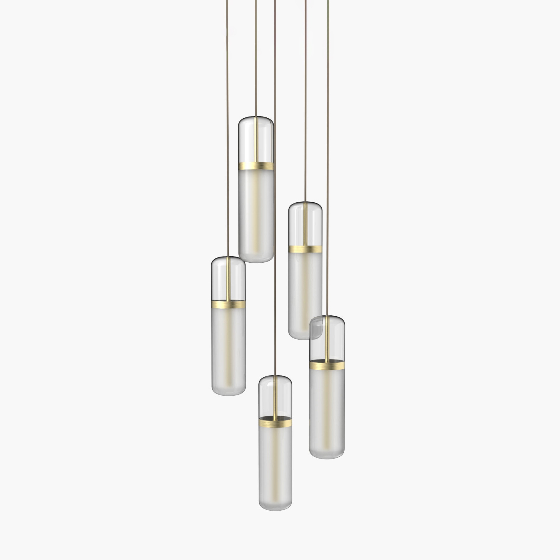 Display product Pill | S 36—03 - Brushed Brass - Opal from manufacturer Empty State