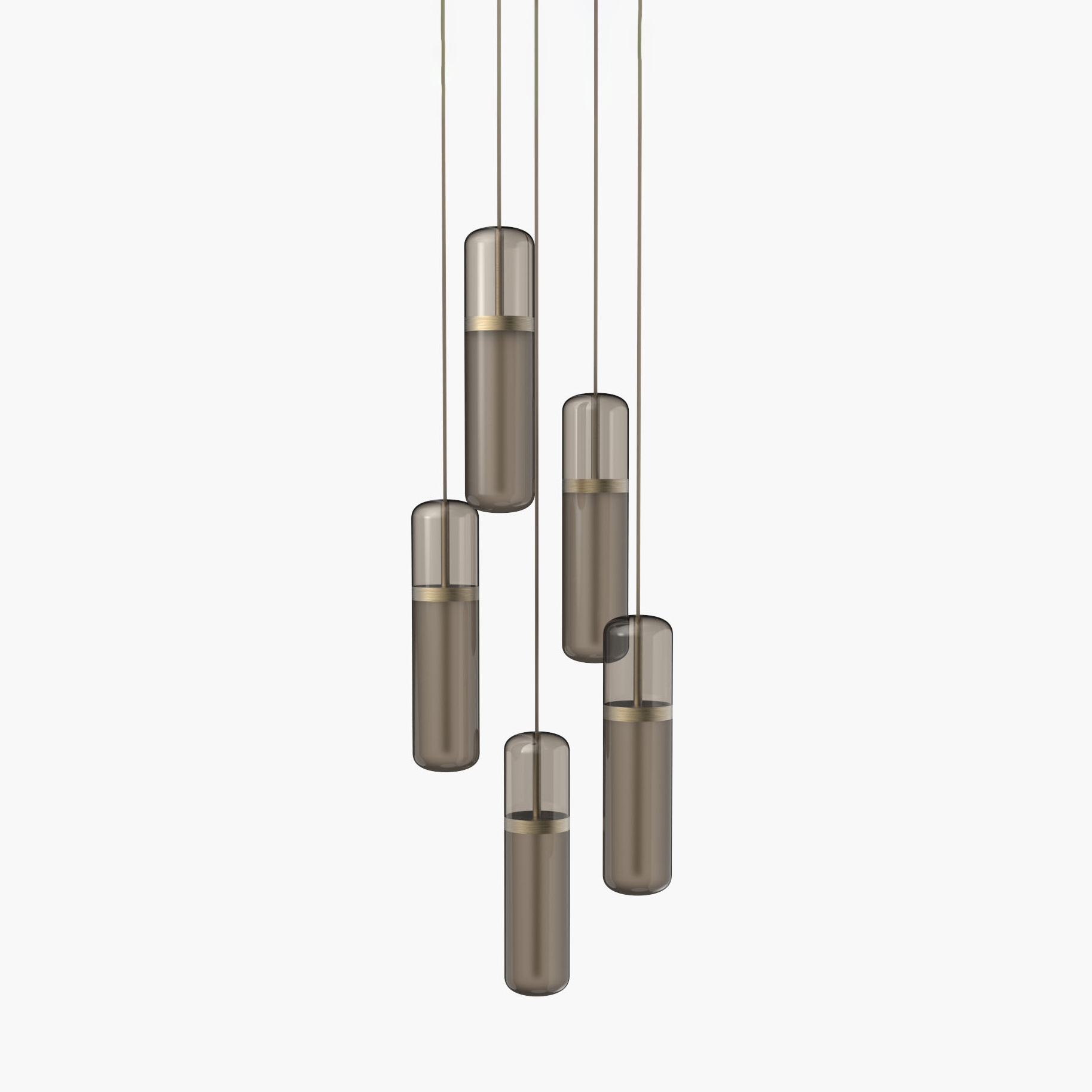 Vertoon produk Pill | S 36—03 - Burnished Brass - Smoked van vervaardiger Empty State