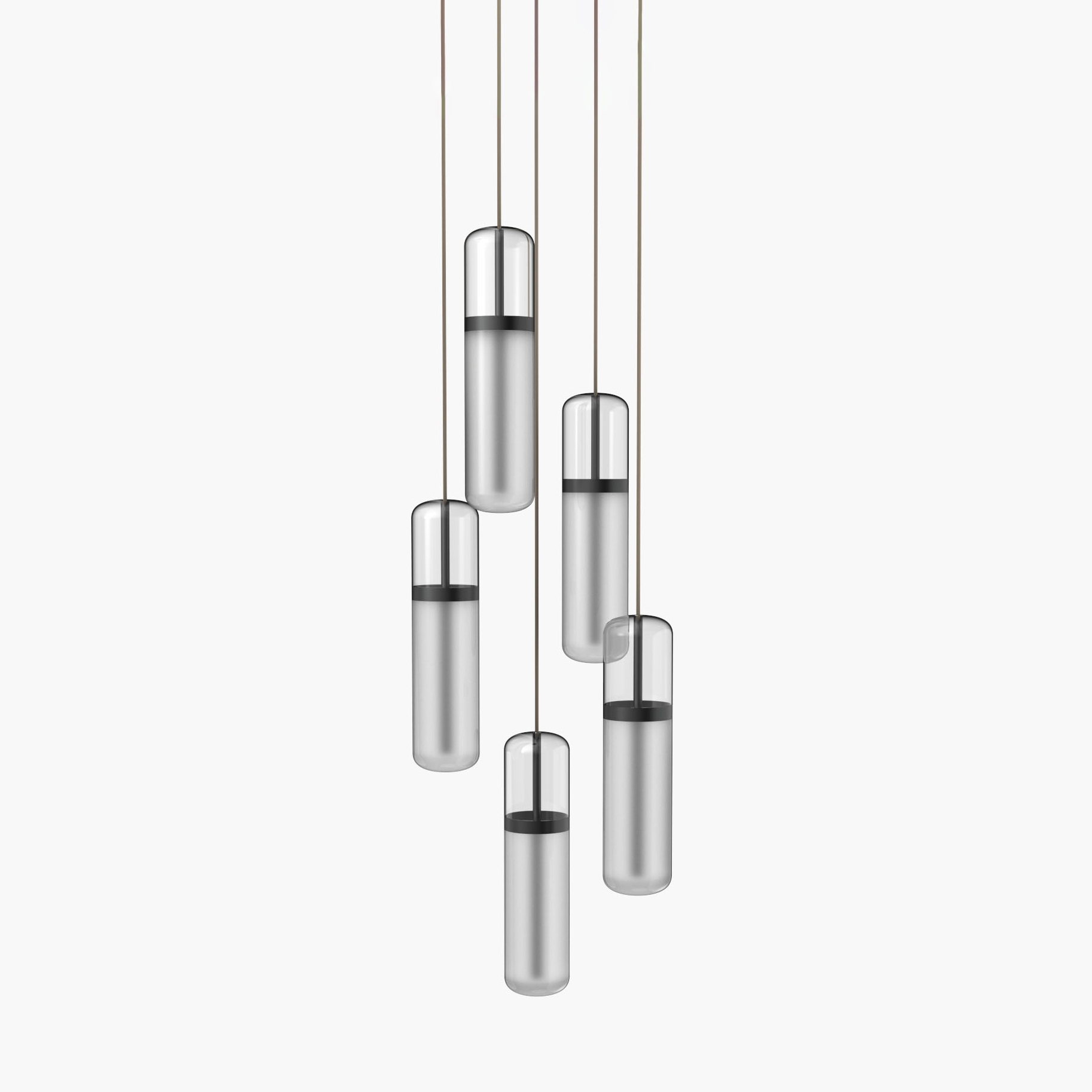 Mostra il prodotto Pill | S 36—03 - Black Anodised - Opal del produttore Empty State