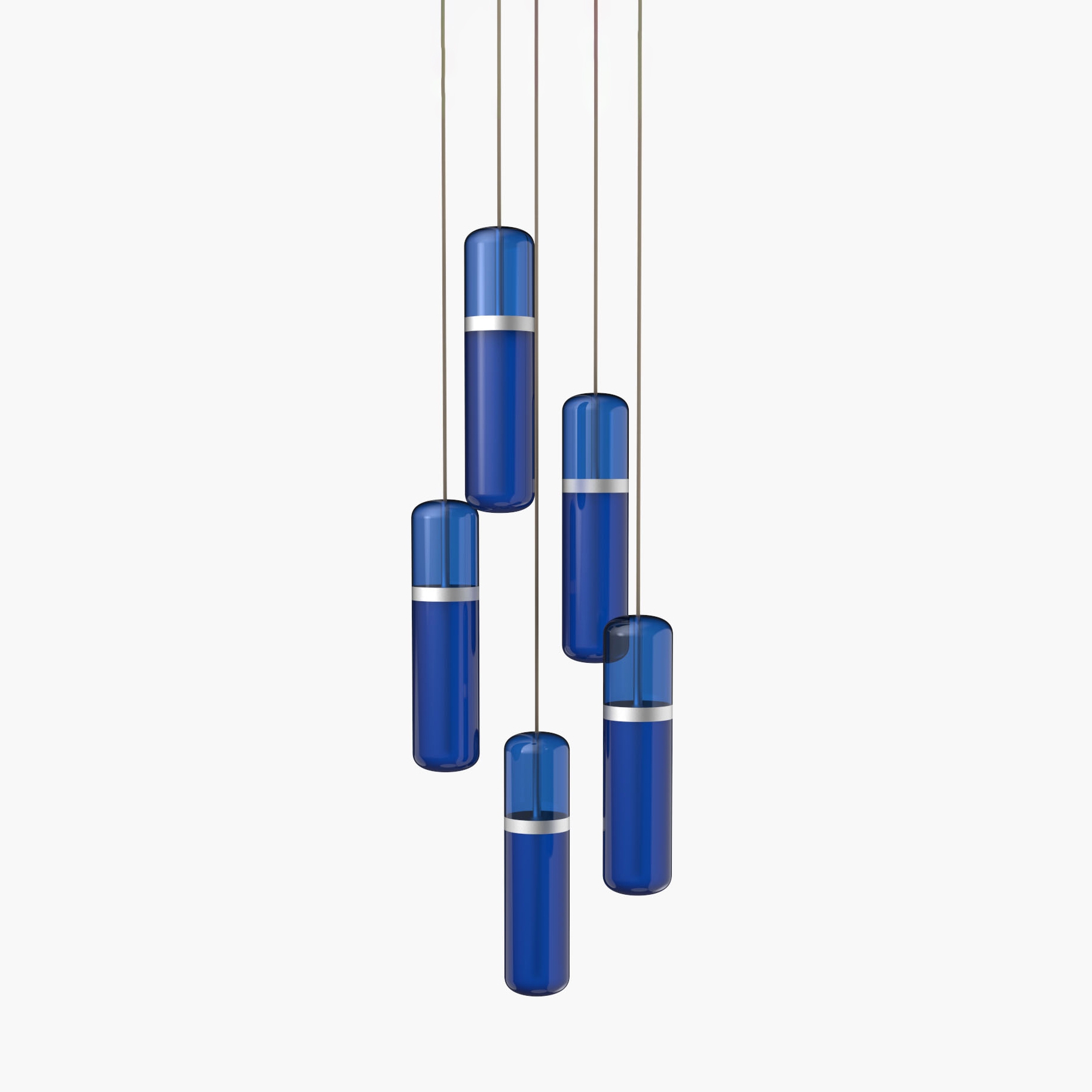 Display product Pill | S 36—03 - Silver Anodised - Blue from manufacturer Empty State