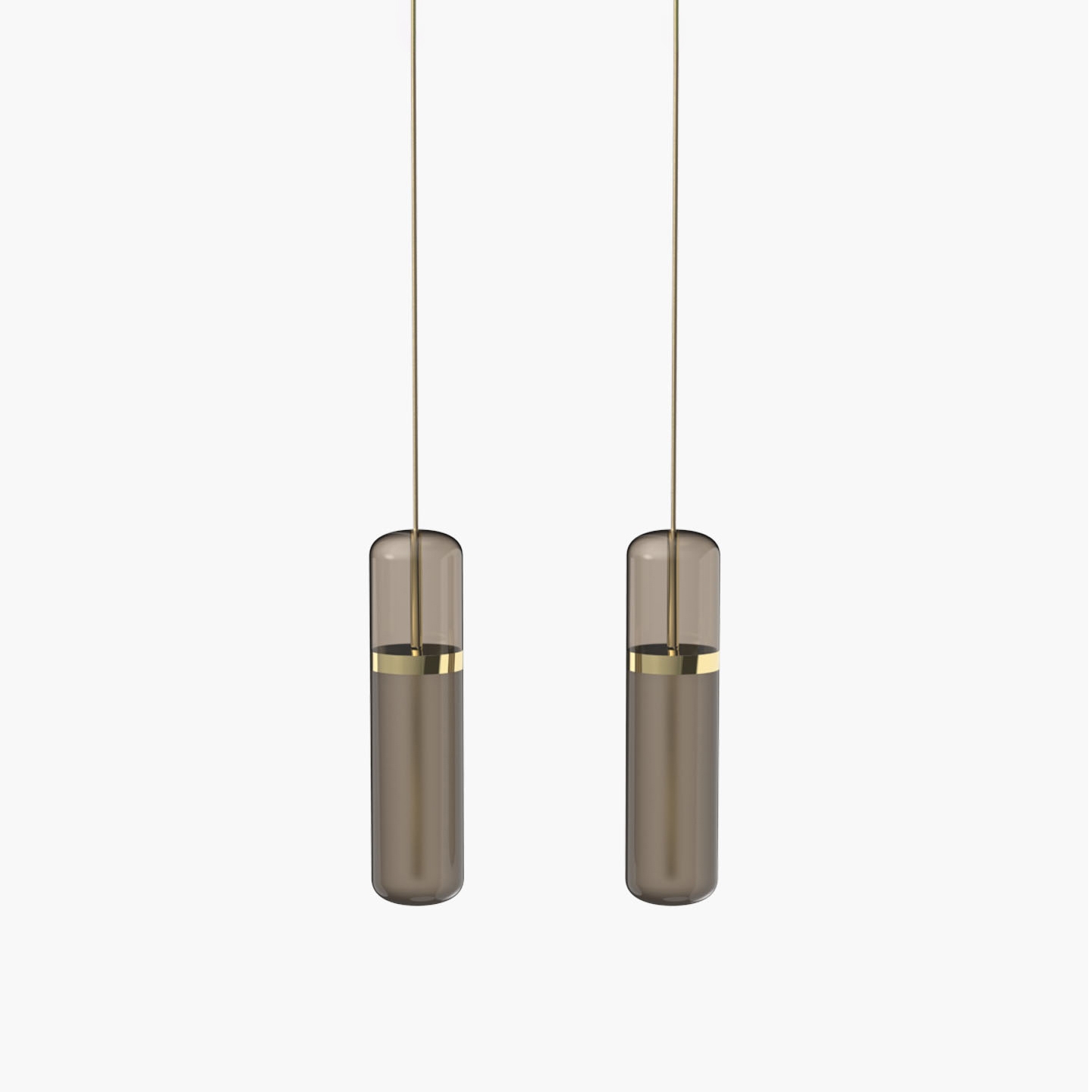 Pill S | 36—05 - Polished Brass - Smoked