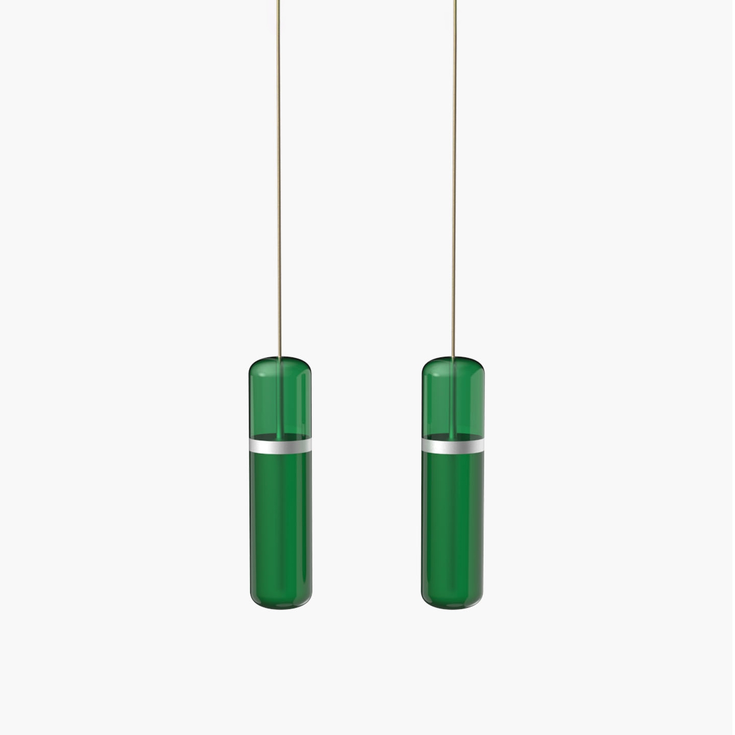 Produkt Pill S | 36—05 - Silver Anodised - Green des Herstellers Empty State anzeigen