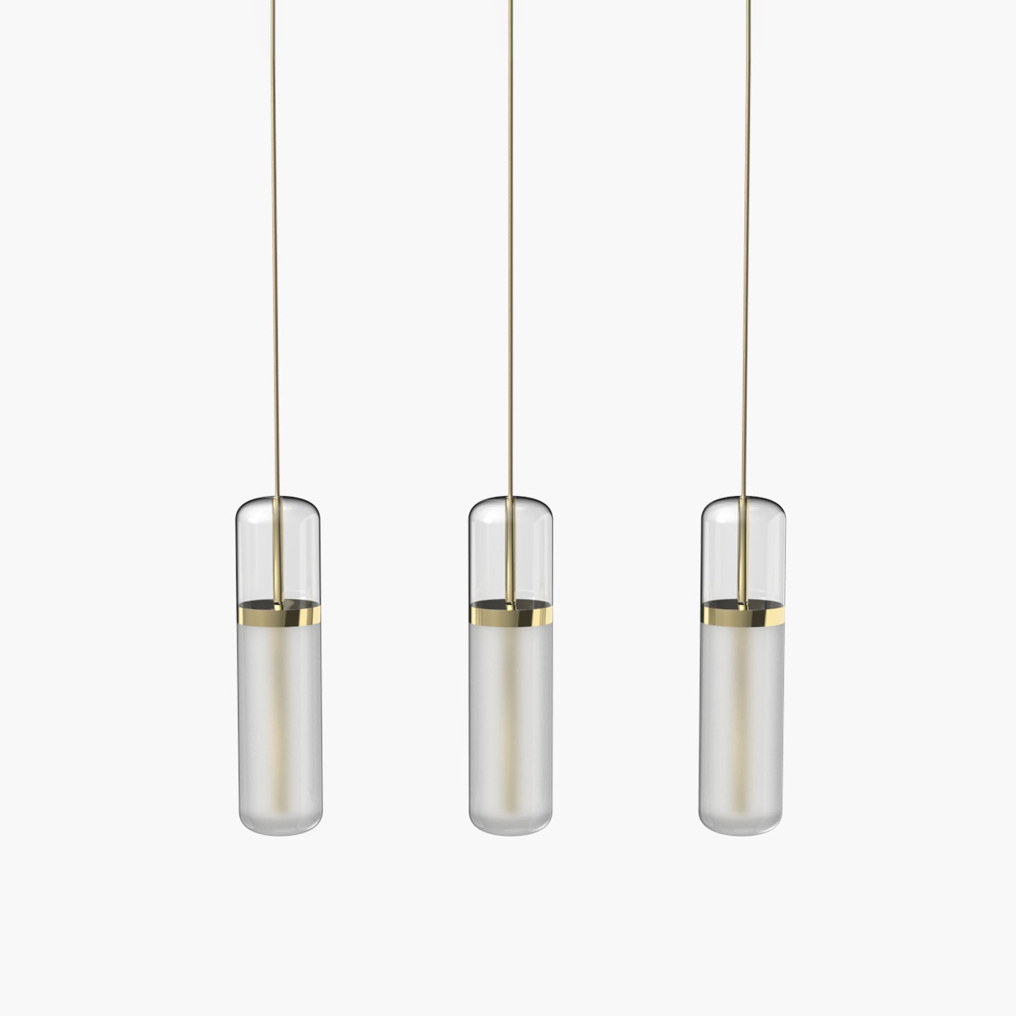 Pill S | 36—06 - Polished Brass - Opal