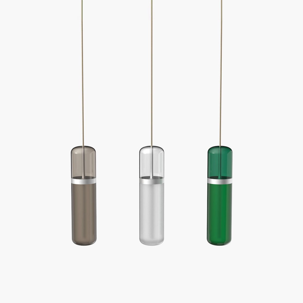 Produkt Pill S | 36—06 - Silver Anodised - Smoked / Opal / Green des Herstellers Empty State anzeigen