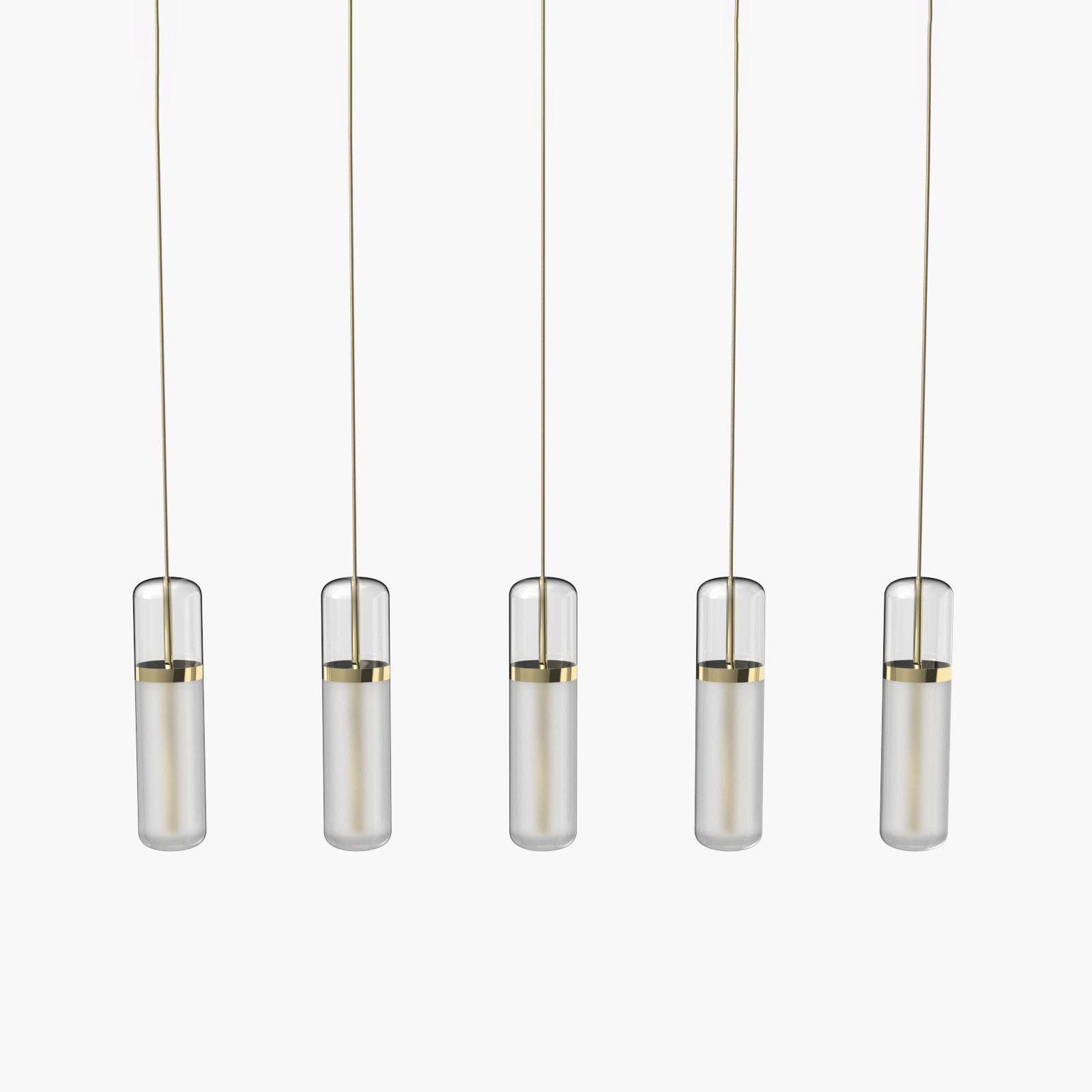 Pill S | 36—07 - Polished Brass - Opal