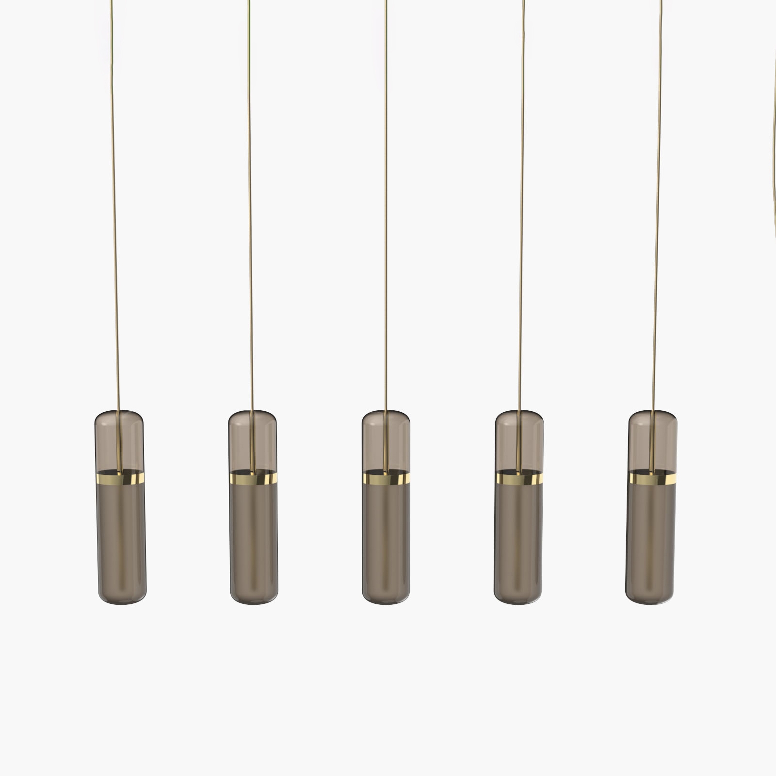 Pill S | 36—07 - Polished Brass - Smoked