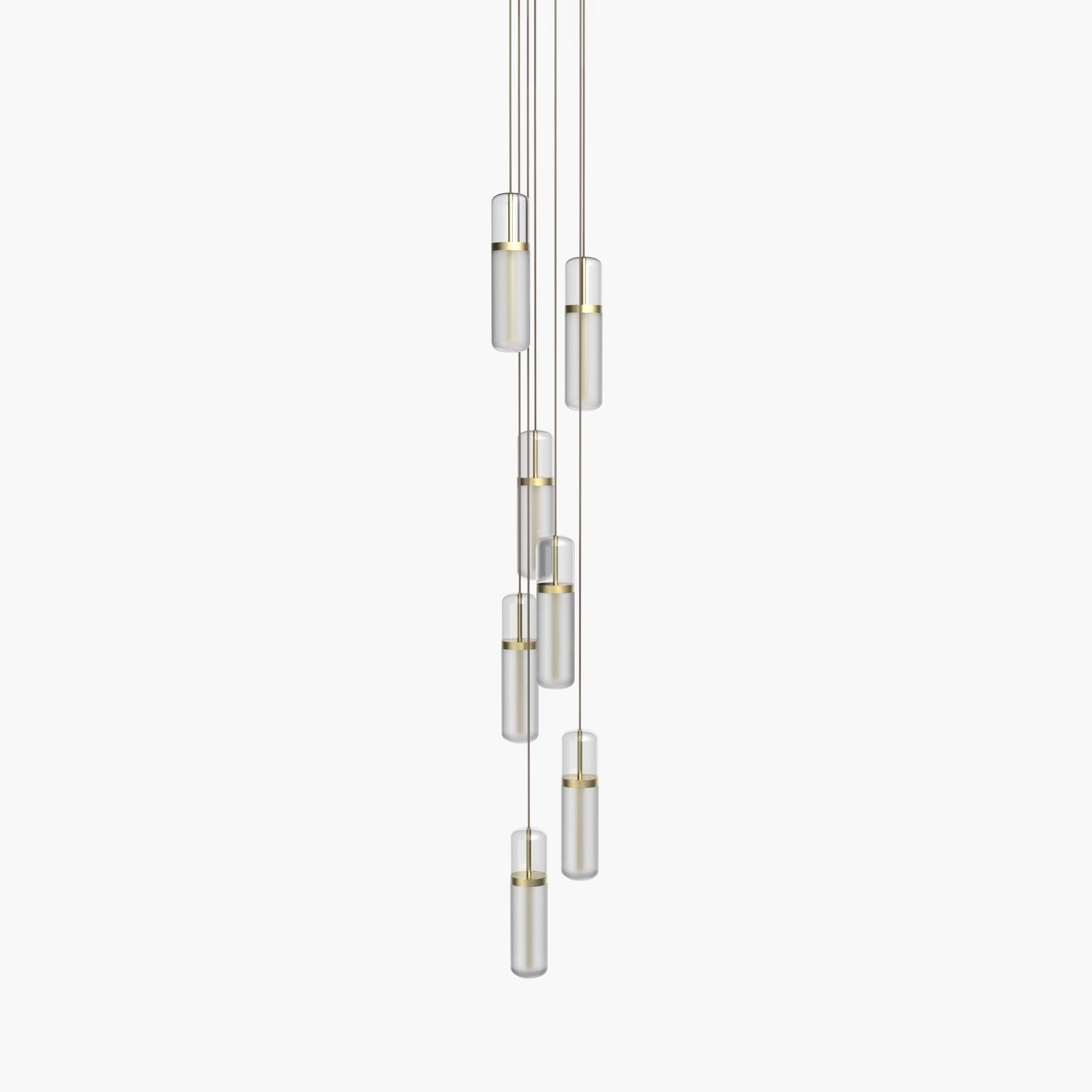 Display product Pill S | 36—08 - Brushed Brass - Opal from manufacturer Empty State