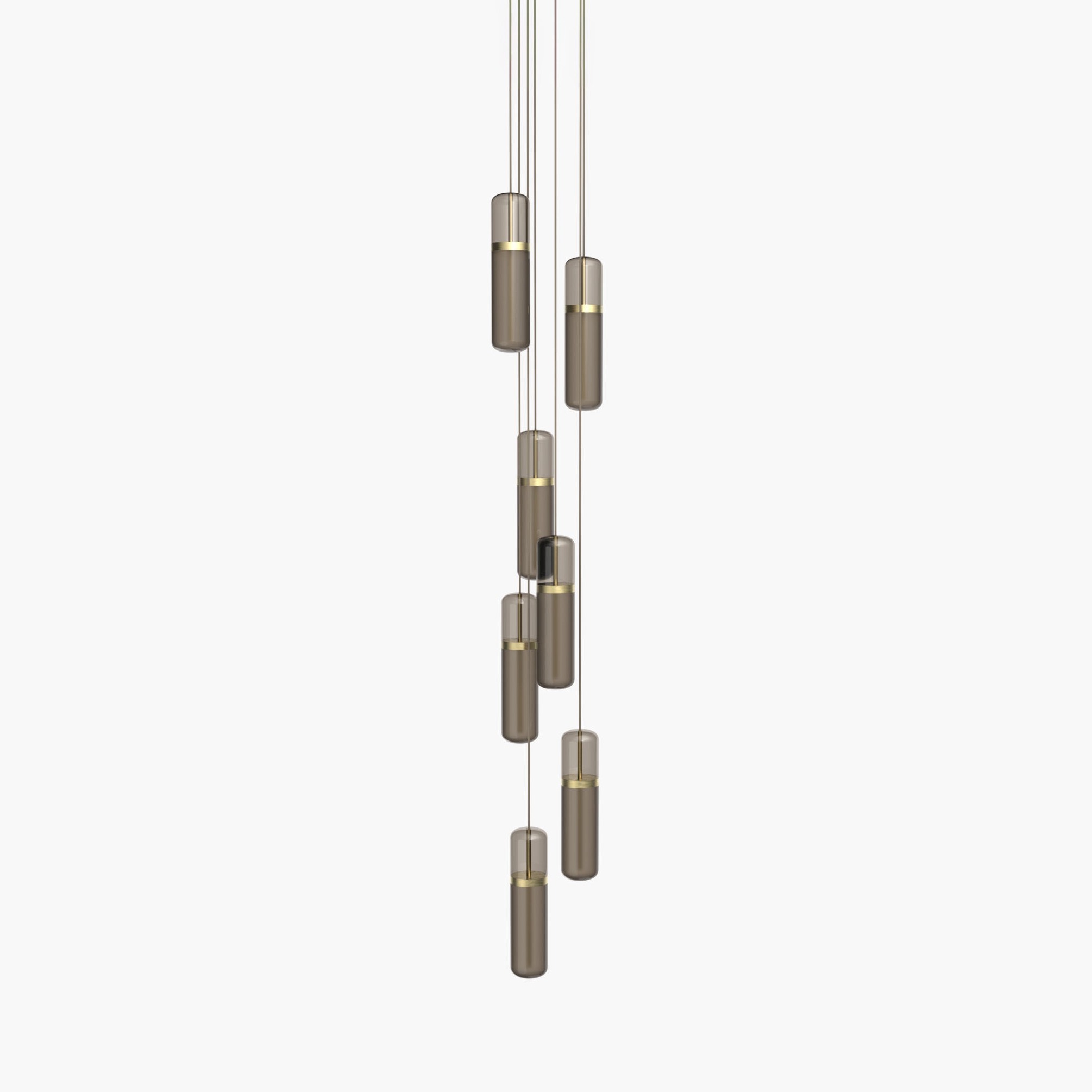 Display product Pill S | 36—08 - Brushed Brass - Smoked from manufacturer Empty State