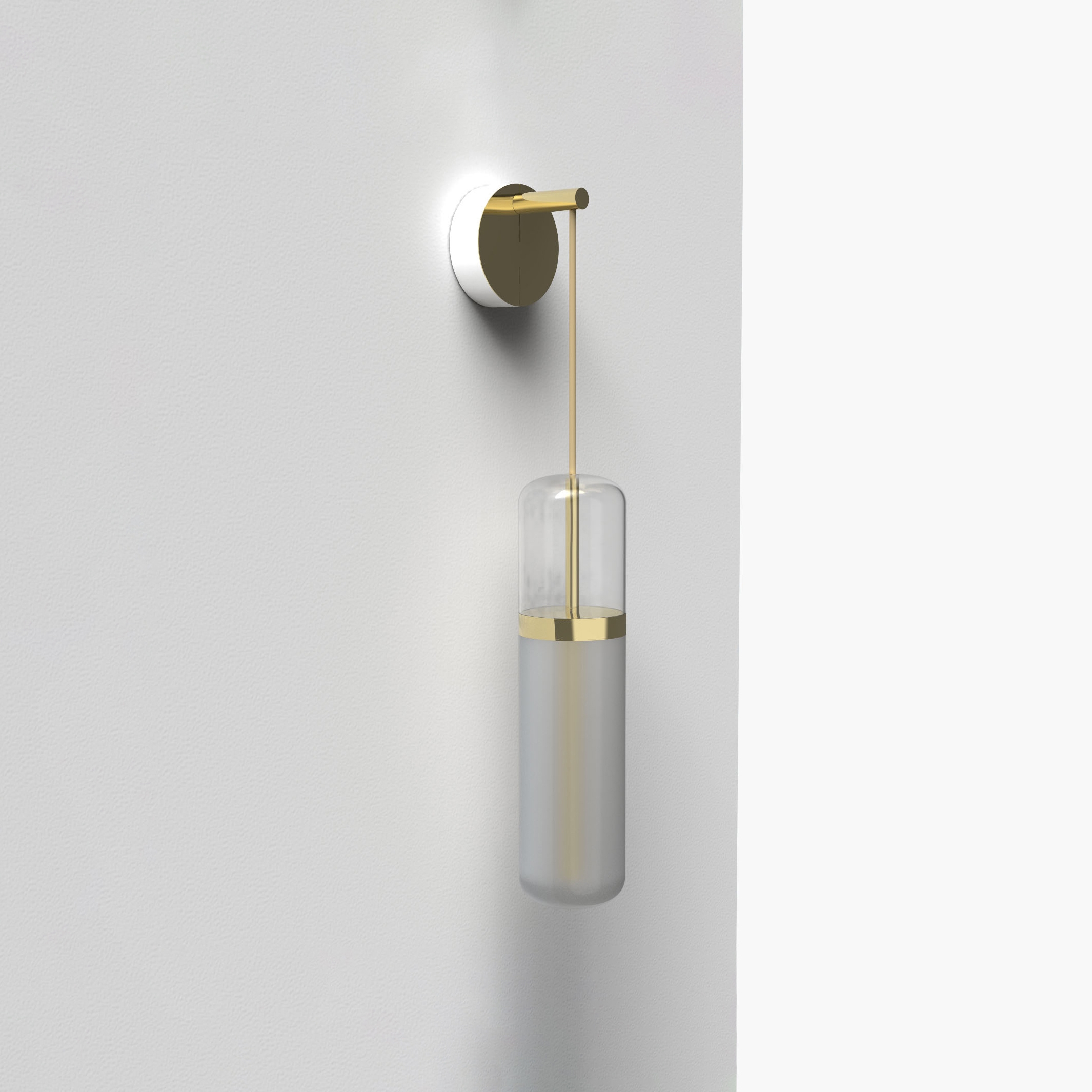 Pill S | 36—09 - Polished Brass - Opal