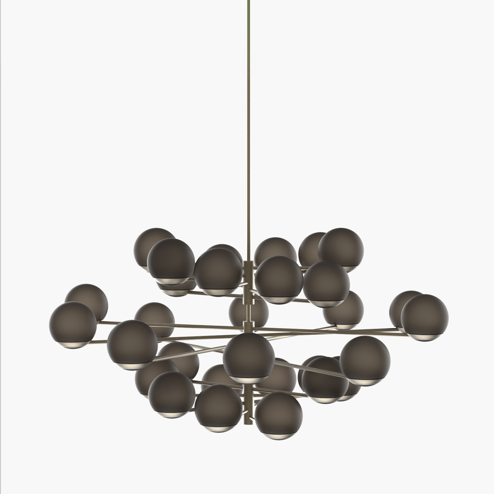 Mostra il prodotto Ball & Hoop | S 19—12 - Burnished Brass - Smoked del produttore Empty State