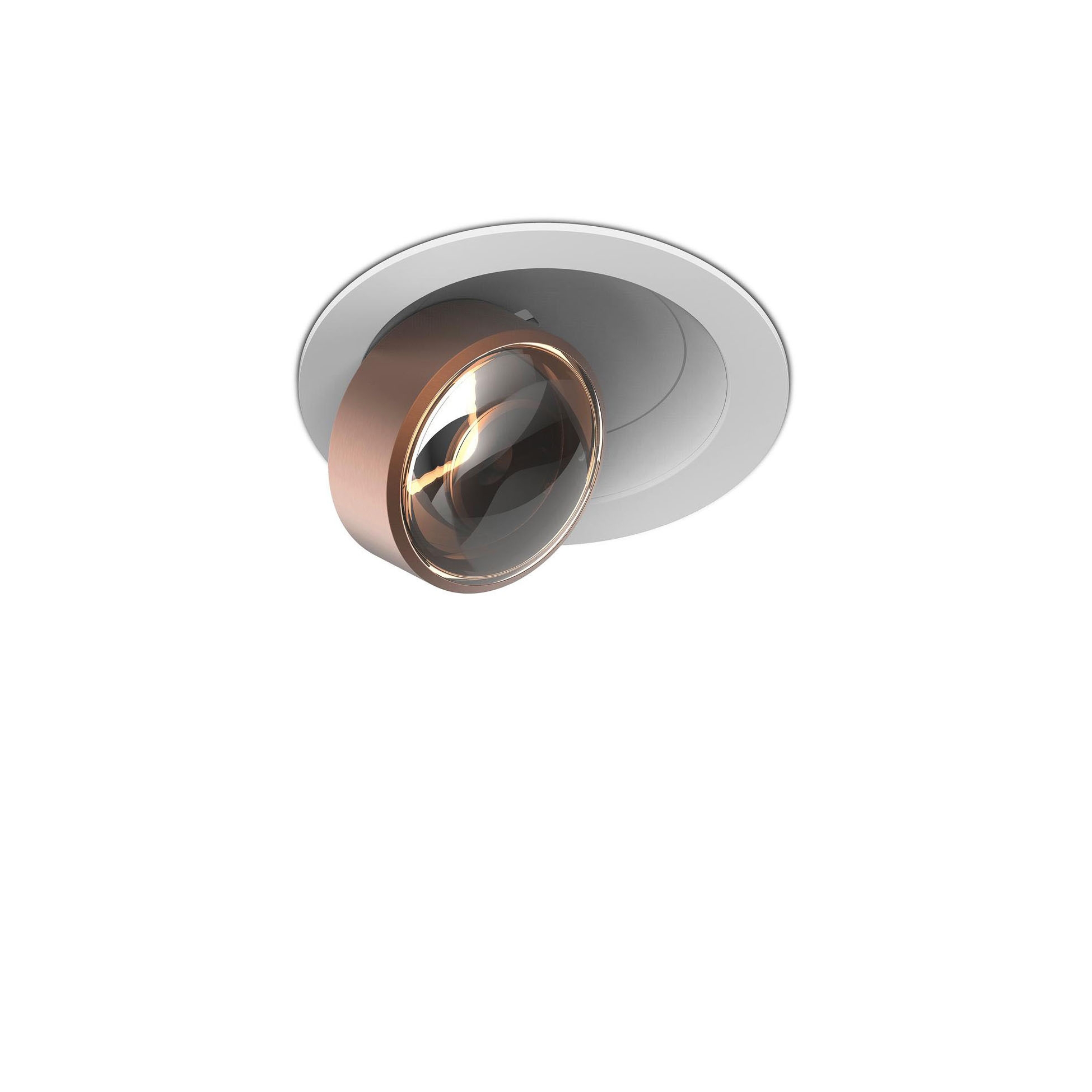 c.flap Recessed Brow Lens 50 ° Soft Beam | Brushed Bronze