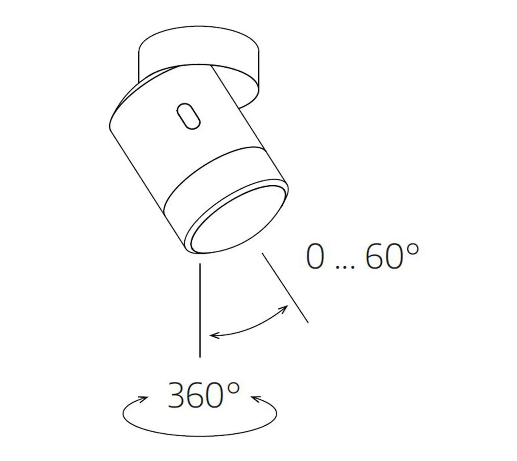 CHRISTOPH - c.Jet Spot B Lens 15 ° -60 ° Zoom B | Stealth Black