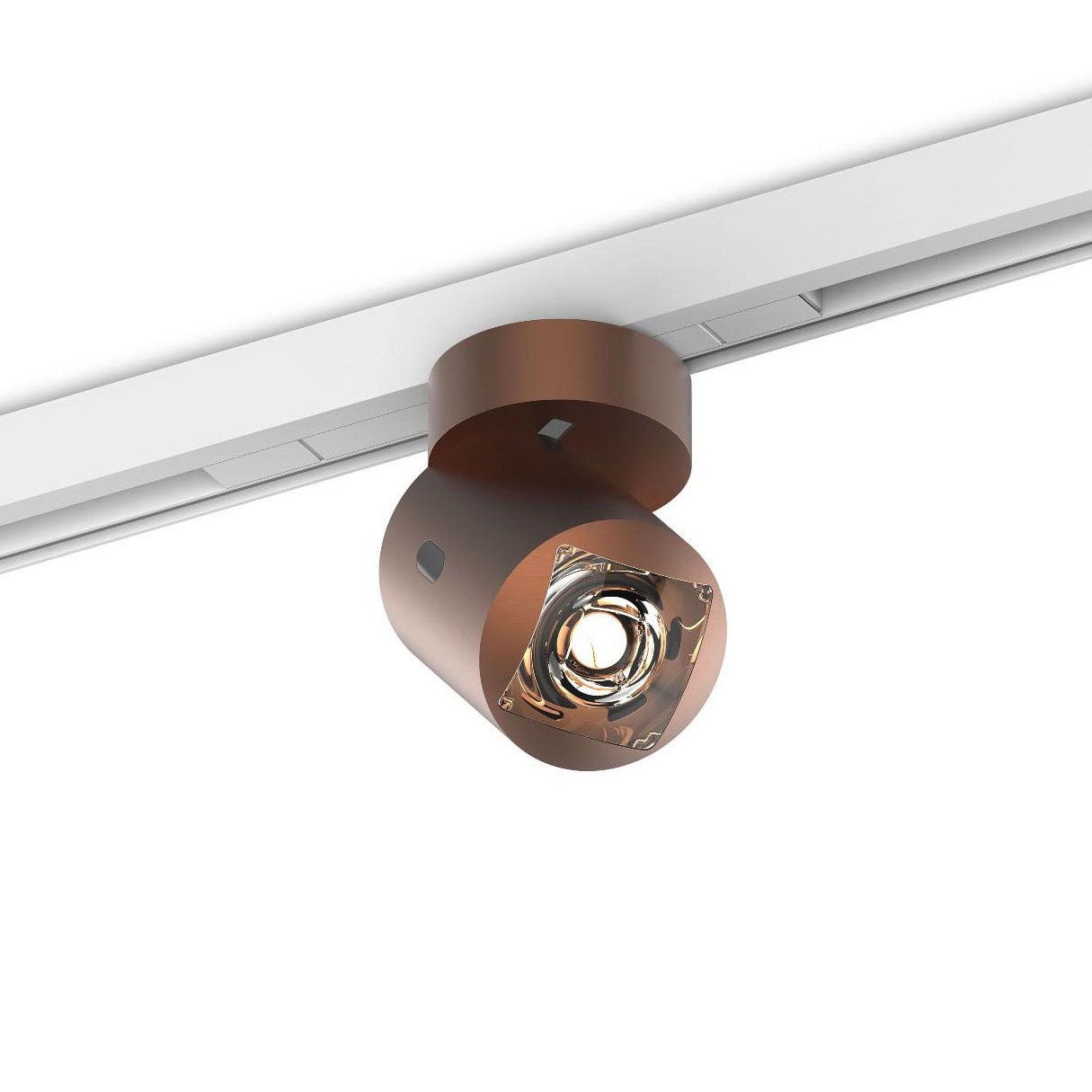 c.Jet Track Brow Lens 75 ° Soft Beam Bro | Brushed Bronze