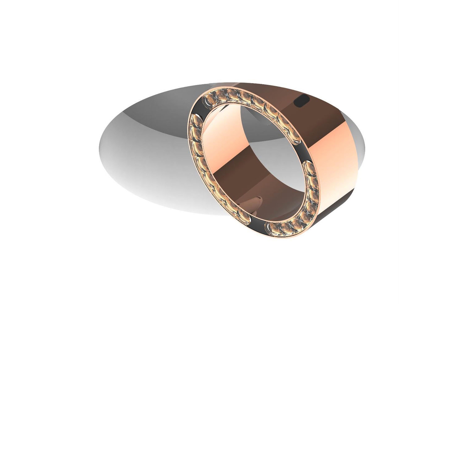 c.Pace Recessed GW Lens 35 ° Soft Beam | Pure Gold