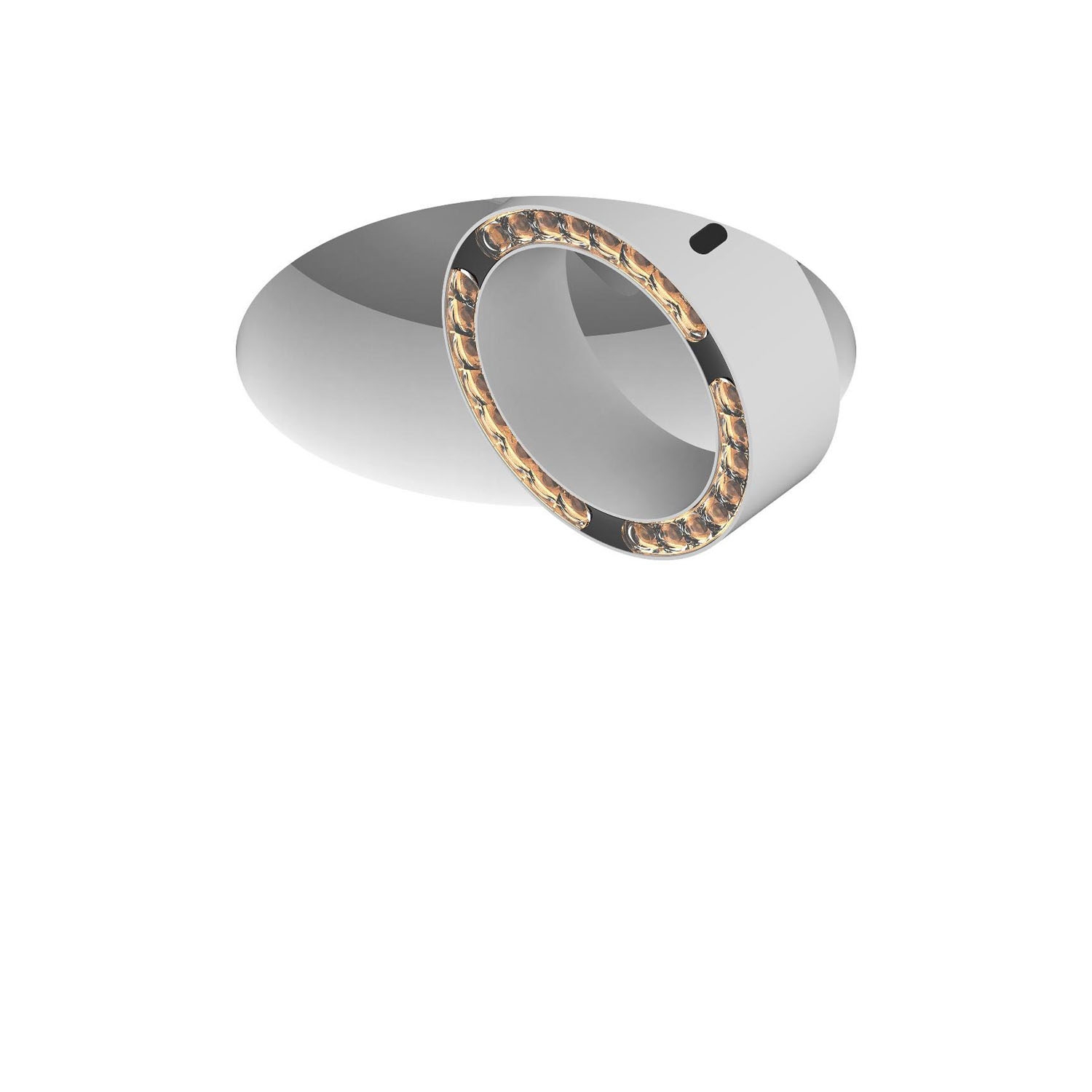 c.Pace Recessed ww Lens 50 ° Soft Beam | Satin White