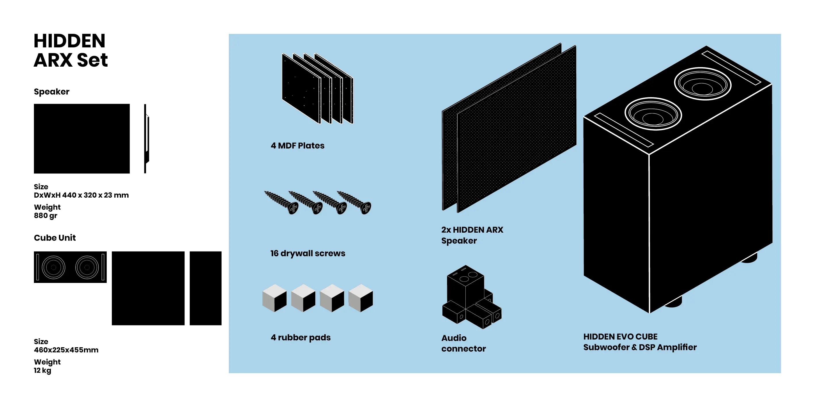 Hidden Sound - HIDDEN SOUND ARX Speaker
