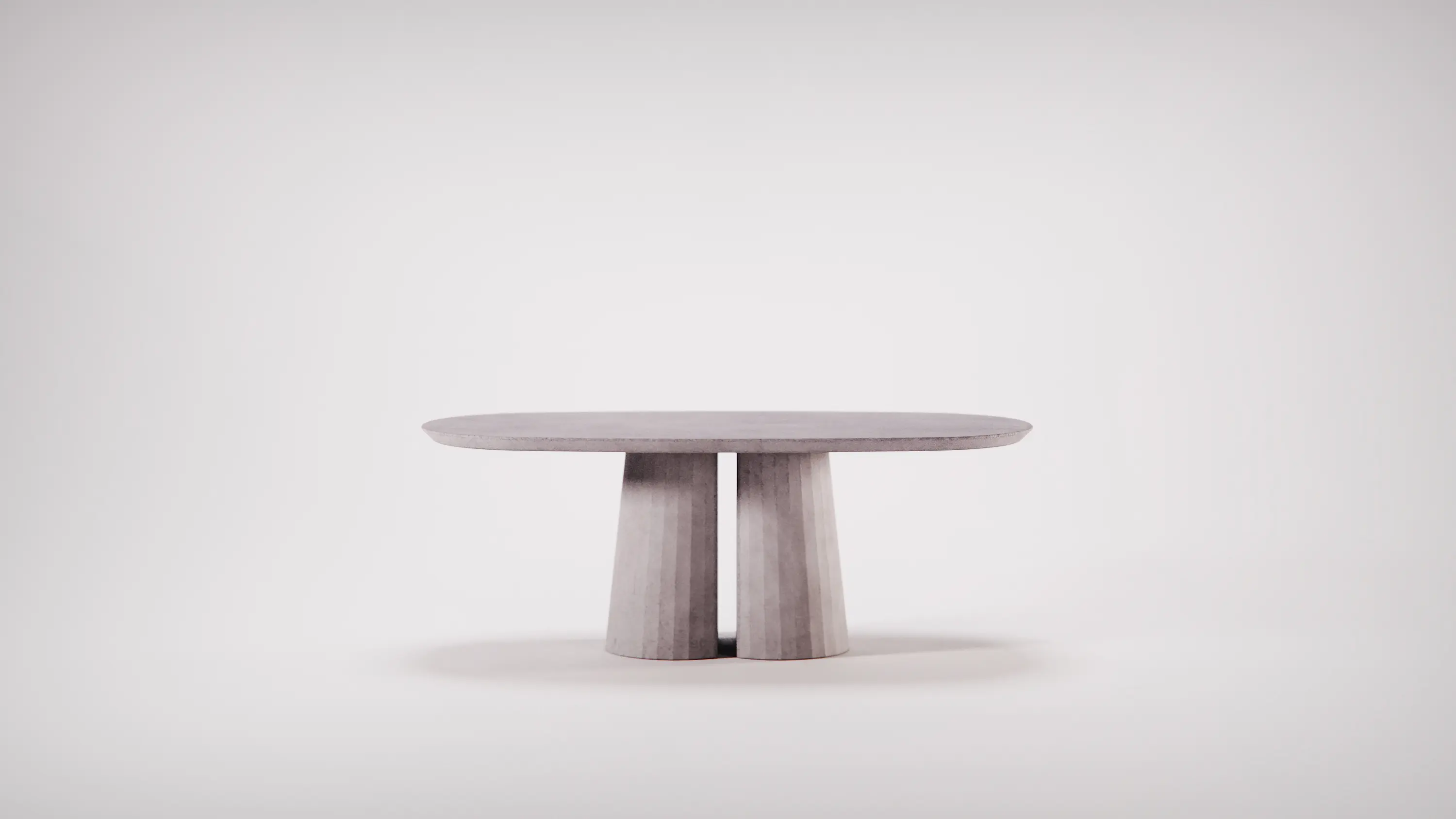 Forma & Cemento - Fusto Oval Coffee Table II