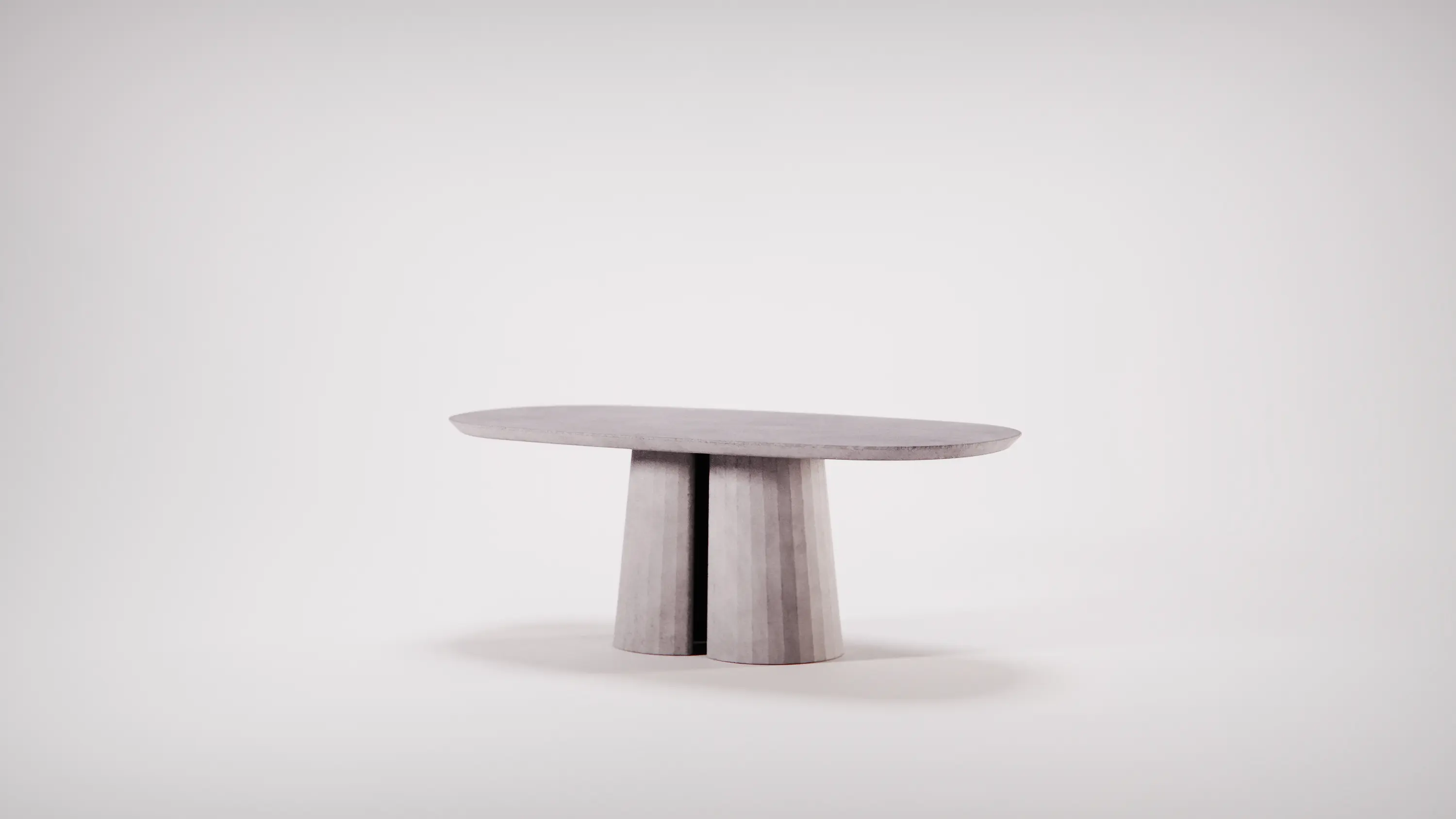 Forma & Cemento - Fusto Oval Coffee Table II