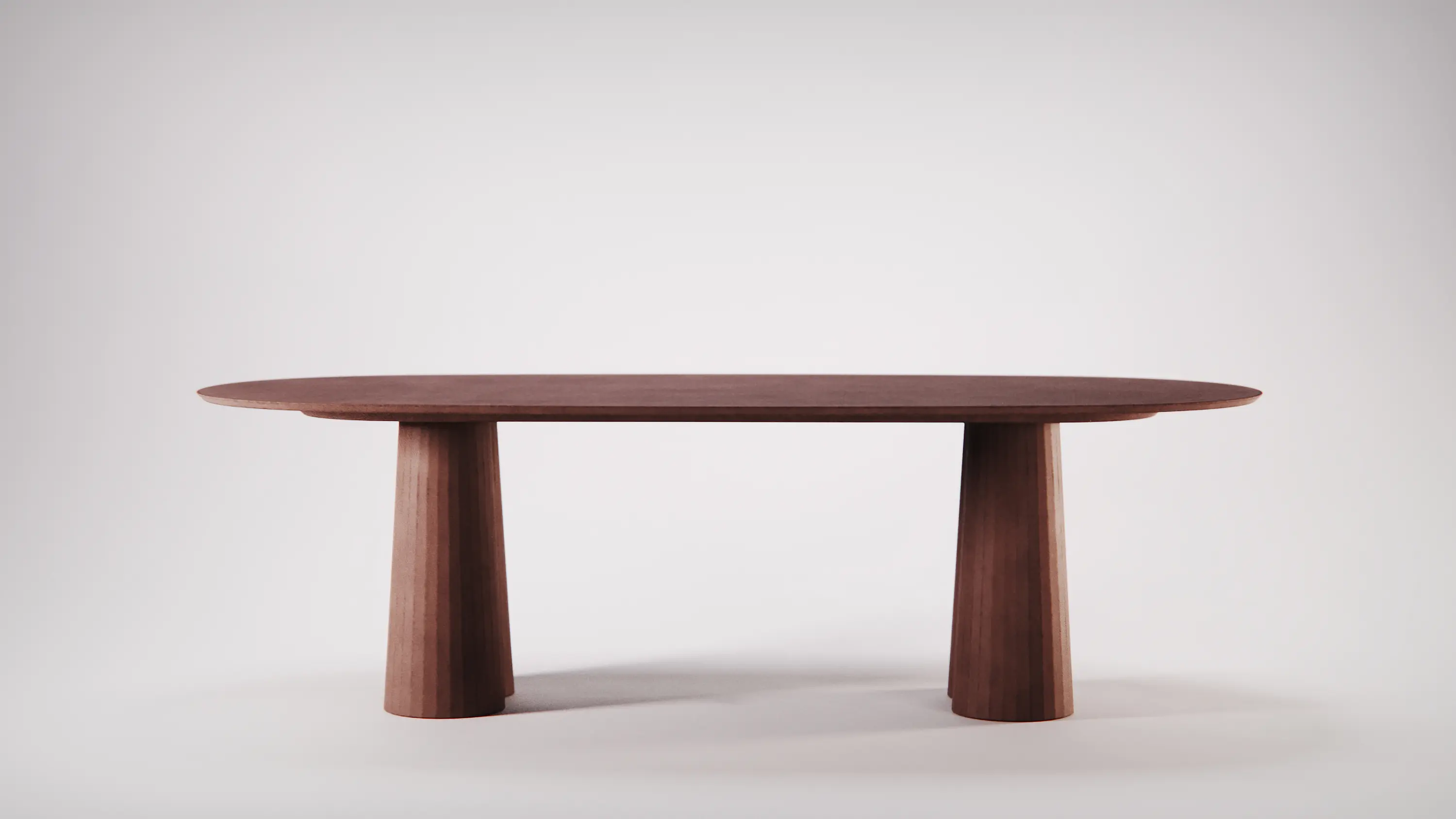 Forma & Cemento - Fusto Oval Dining Table