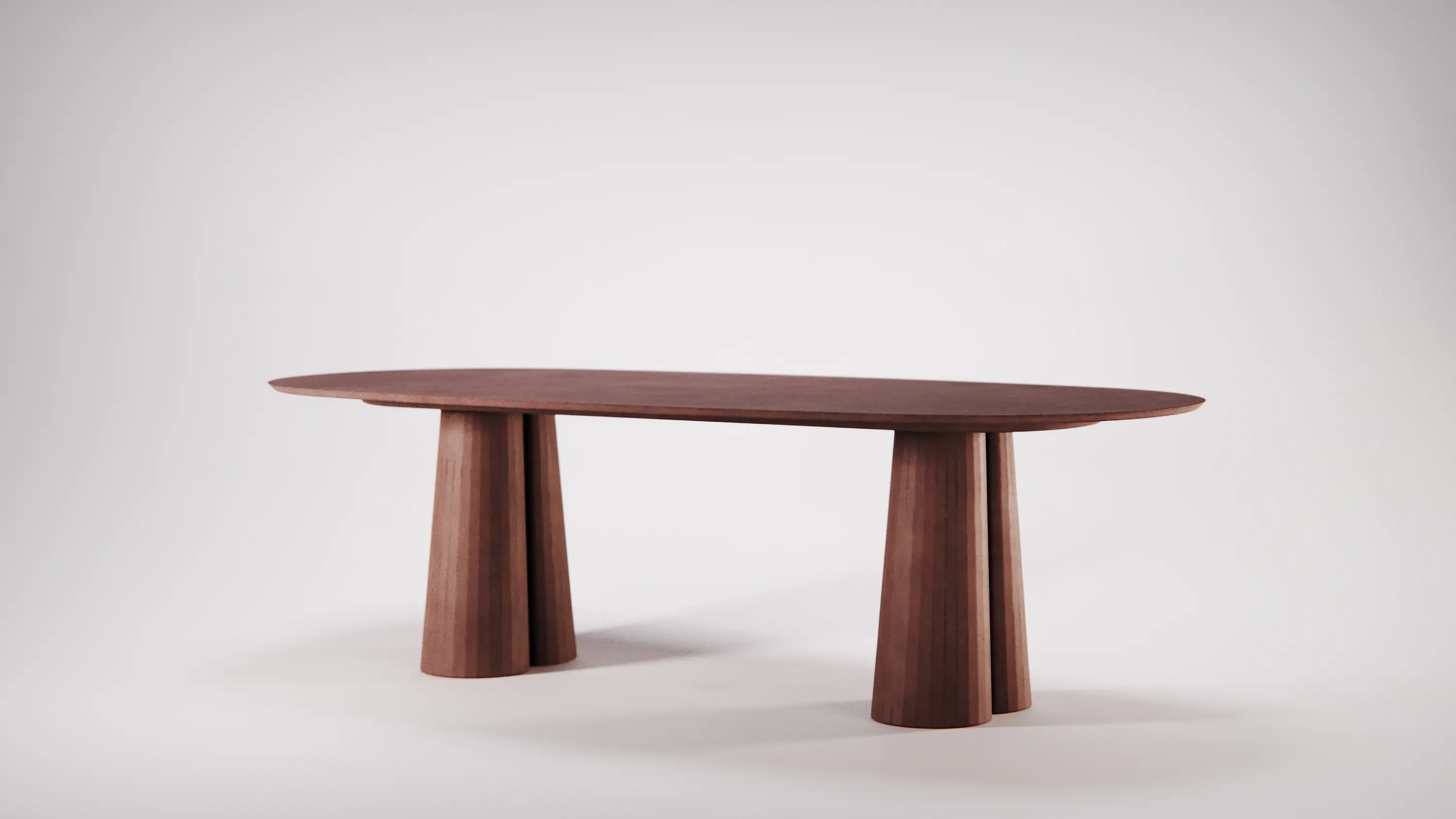 Forma & Cemento - Fusto Oval Dining Table
