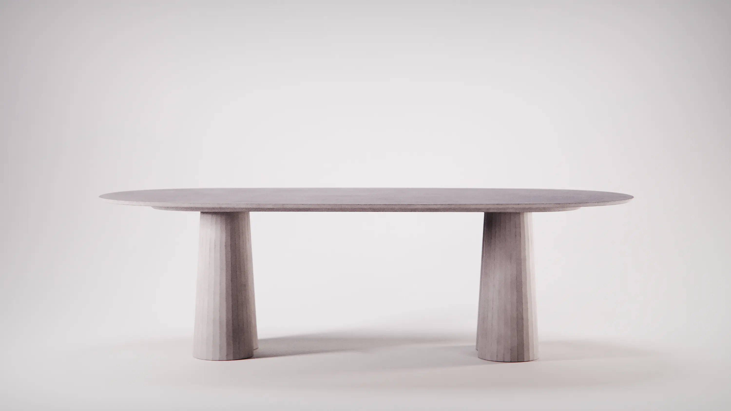 Forma & Cemento - Fusto Oval Dining Table