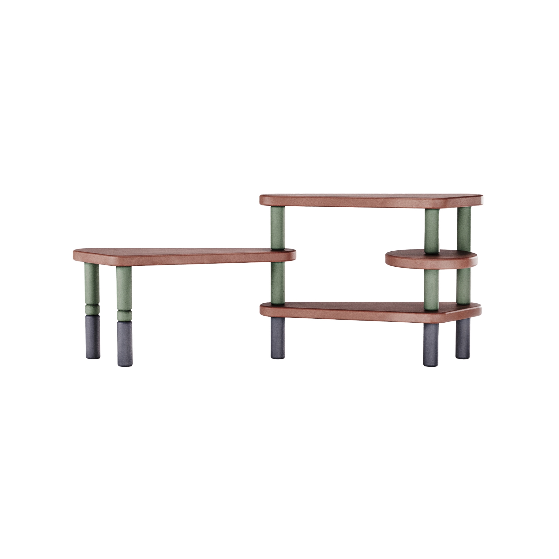 Display product Flipper Bookcase (configuration B) from manufacturer Forma & Cemento