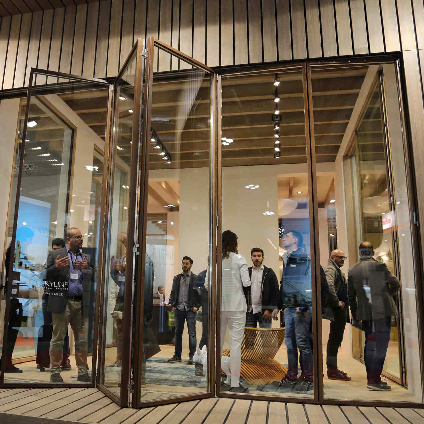 Display product Skyline Minimal Frames | Skyline Bifold from manufacturer Carminati Serramenti