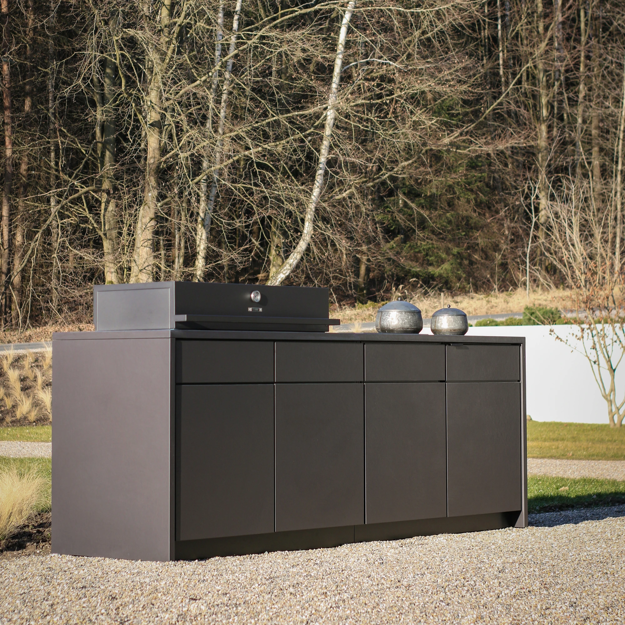 Cubic Outdoor Kitchen
