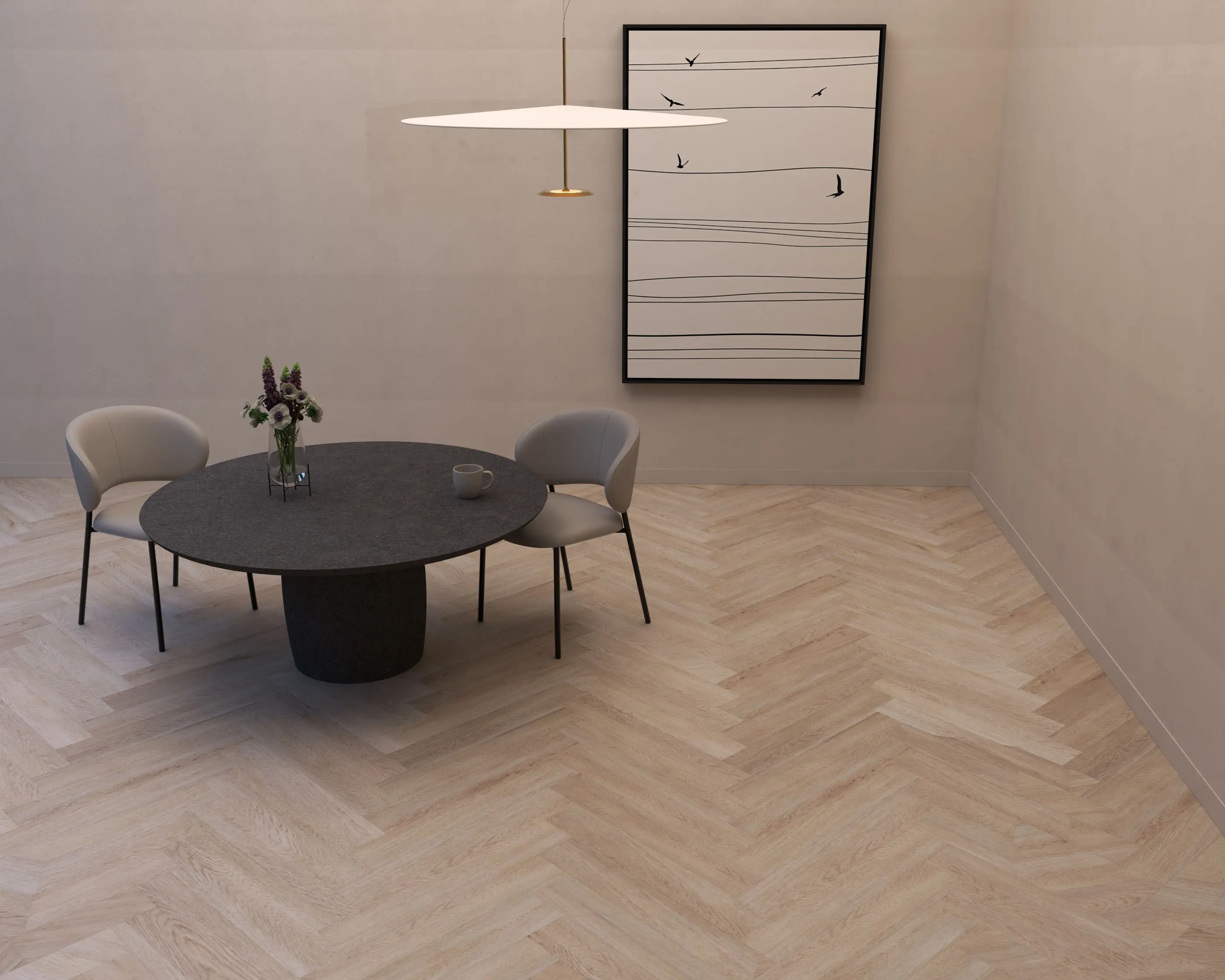 DÉCO SPA - CLAP!3D Italian herringbone Eureka