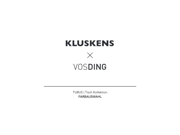 Immagine di anteprima del file Kluskens x Vosding | Tubus |Ticsh Kollektion | Farbauswahl