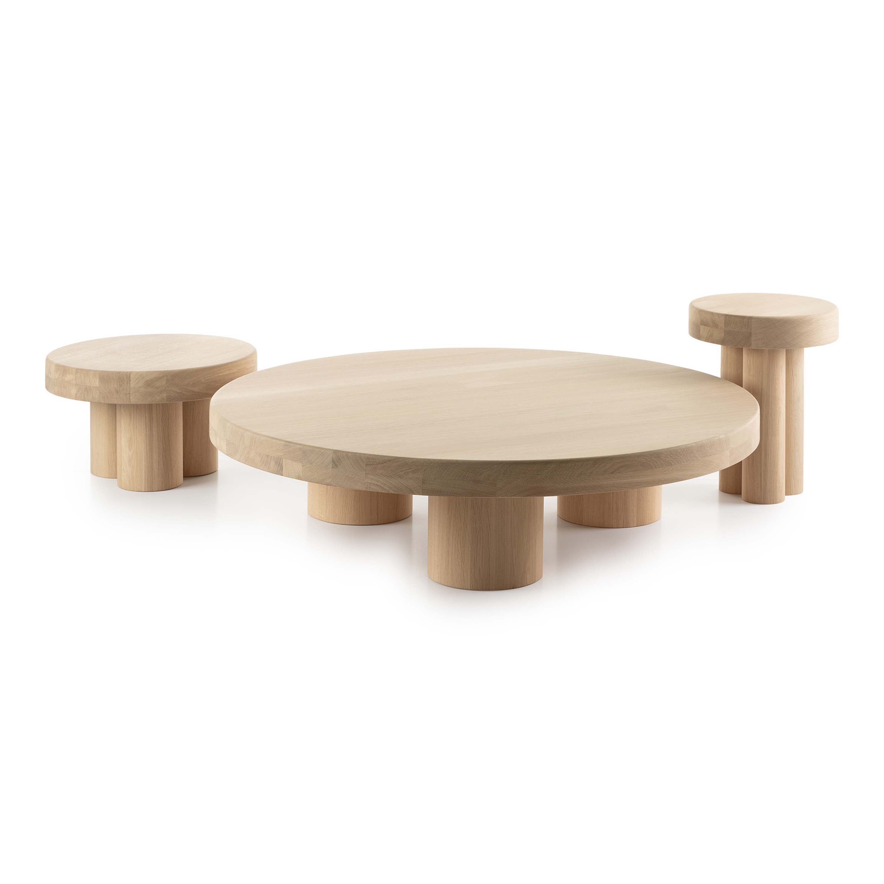 Afficher le produit Thick-Wood Coffee Table du fabricant Kluskens Meubelcreaties