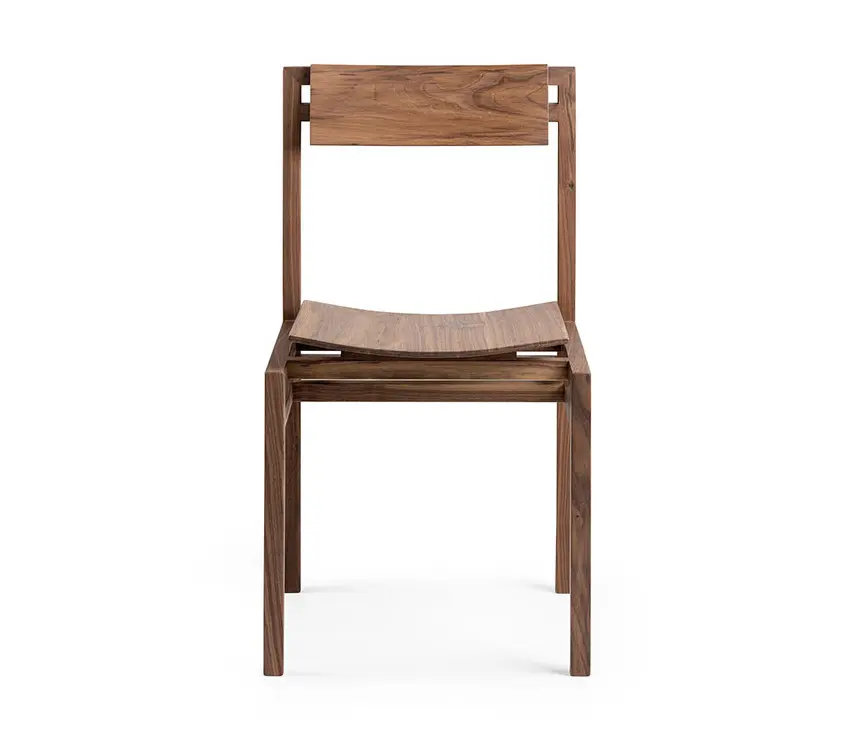Kluskens Meubelcreaties - Haus Chair Walnut