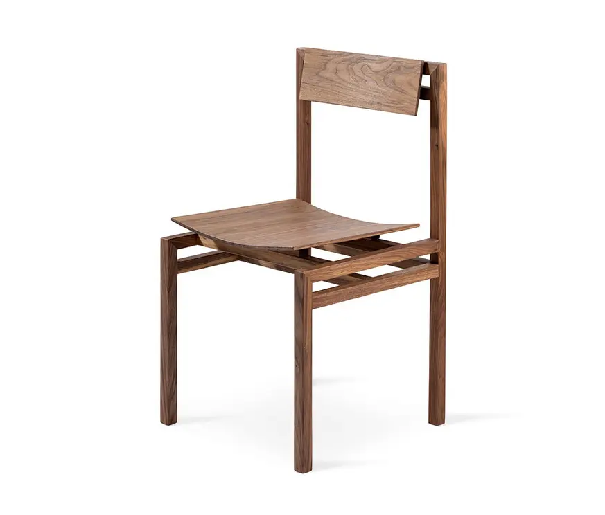 Kluskens Meubelcreaties - Haus Chair Walnut