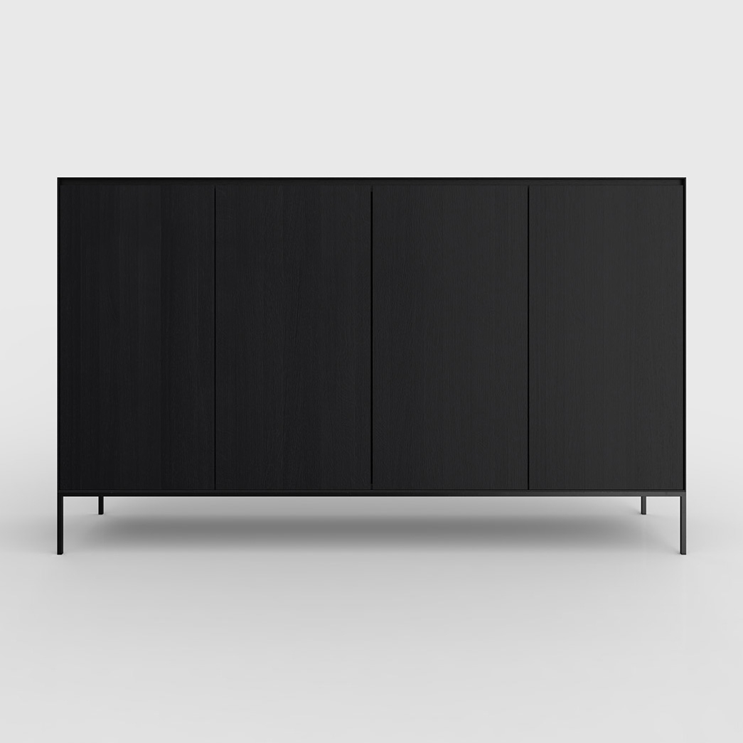 Display product Yale cabinet Oak Black from manufacturer Kluskens Meubelcreaties