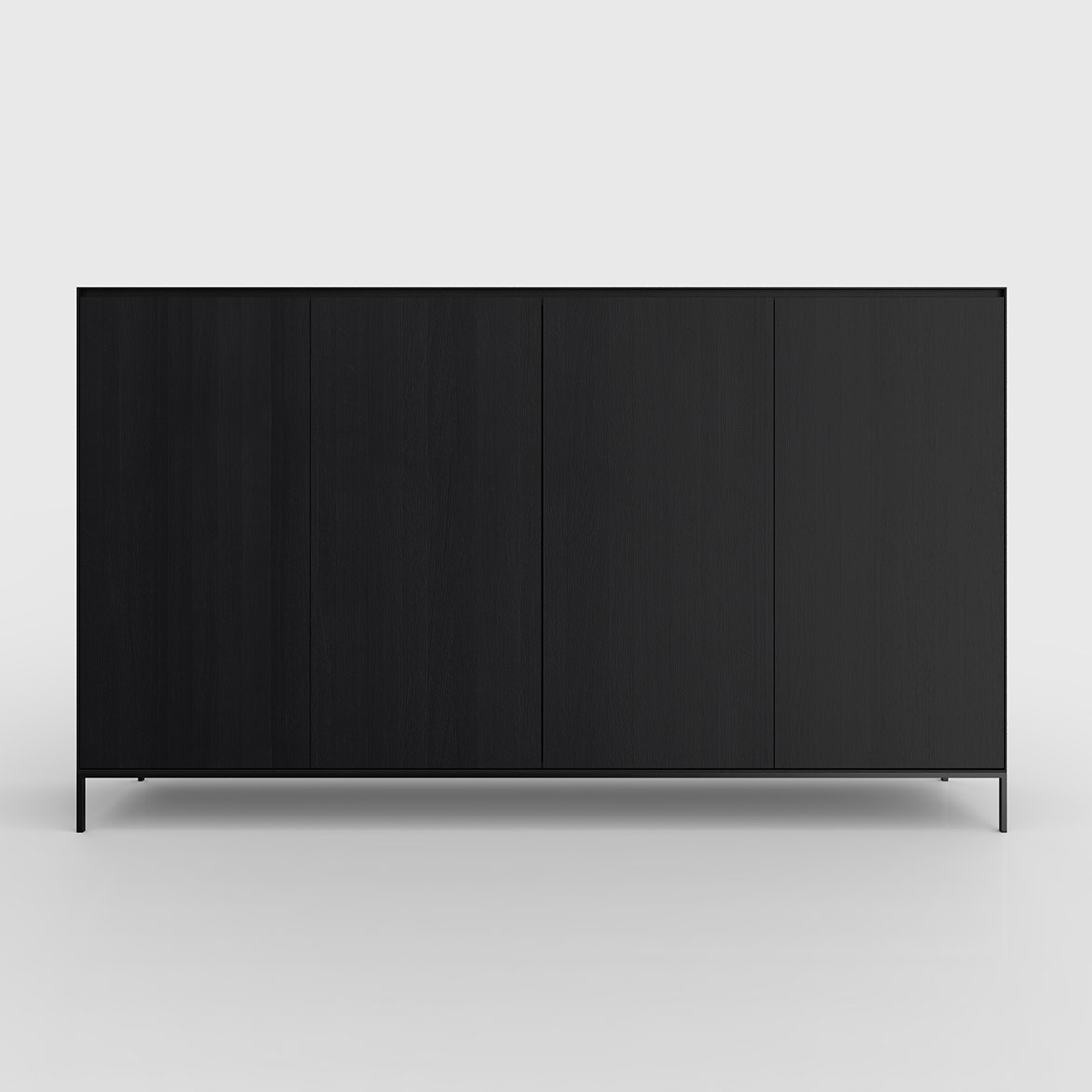 Display product Yale cabinet Oak Black from manufacturer Kluskens Meubelcreaties