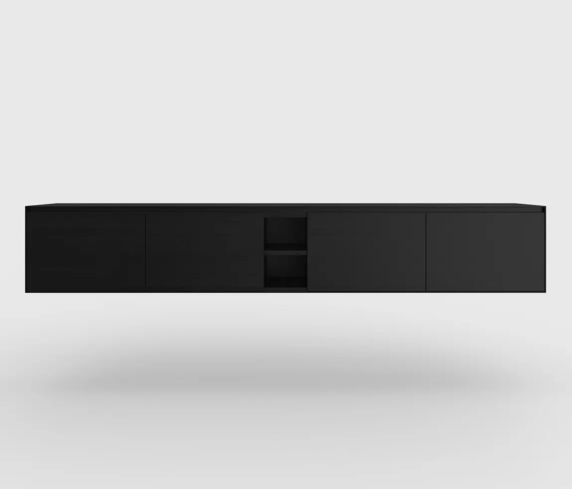 Kluskens Meubelcreaties - Yale Sideboard Eiche Schwarz