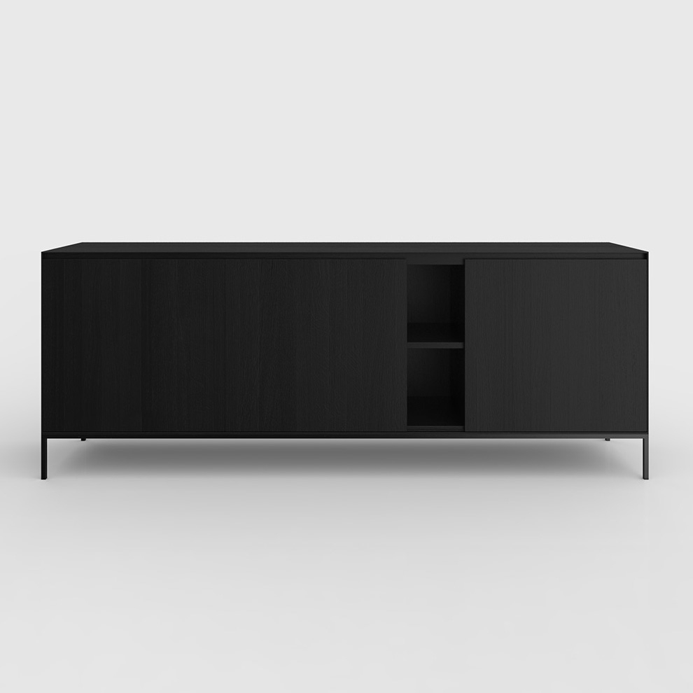 Mostrar el producto Yale sideboard Oak Black del fabricante Kluskens Meubelcreaties